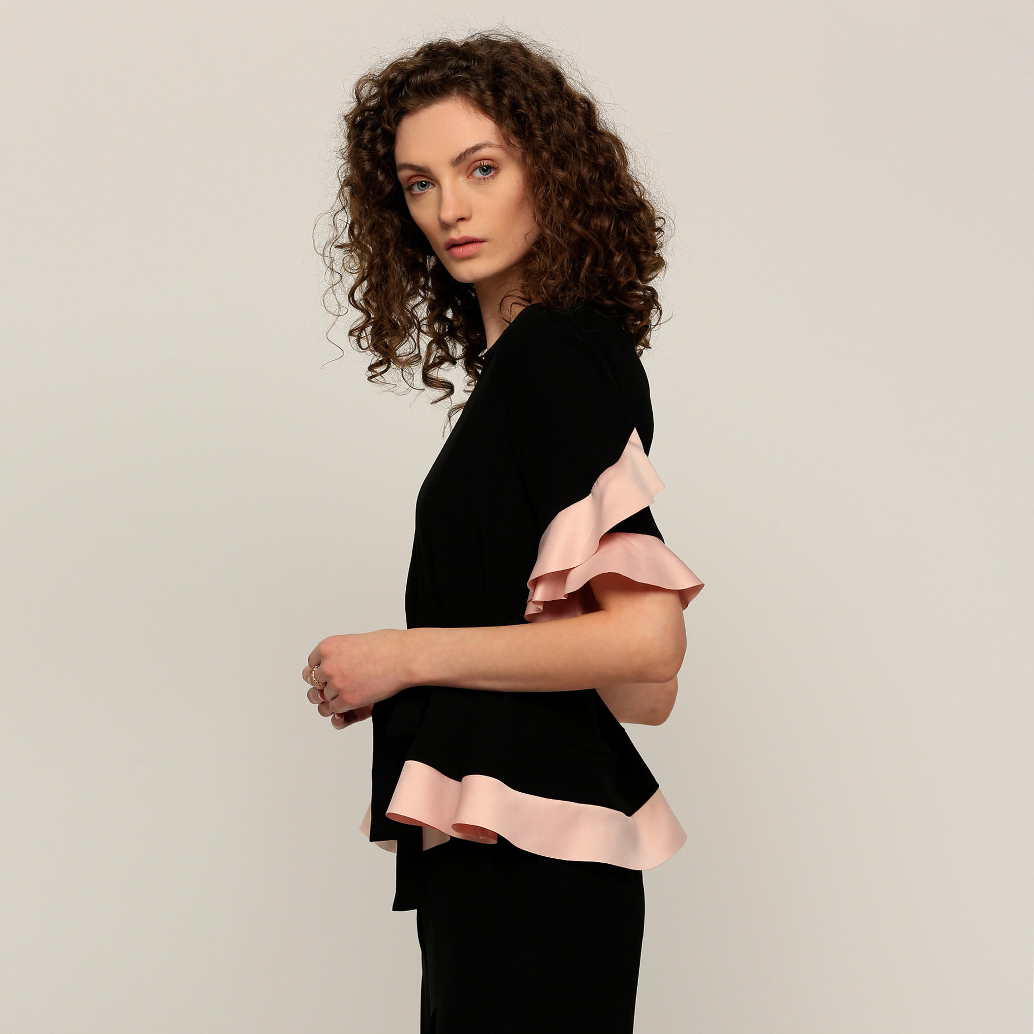 Elle Round Neck Top with Short Sleeves-women-clothing-shirtsandblouses-blouses-image-3