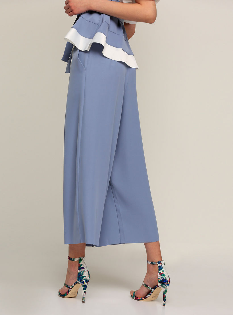 بنطال قصير بخصر مطّاطي وجيوب من إيل-women-clothing-bottoms-trousers-image-2
