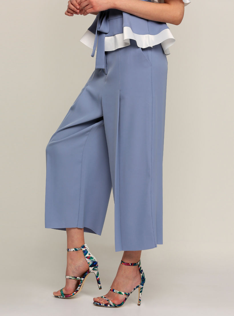بنطال قصير بخصر مطّاطي وجيوب من إيل-women-clothing-bottoms-trousers-image-3