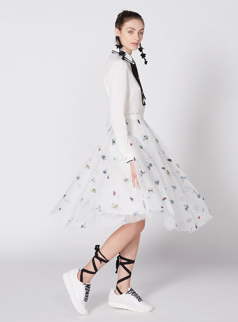 بلوزة مزيّنة بفيونكة مع أكمام طويلة من إيل-women-clothing-shirtsandblouses-blouses-image-4