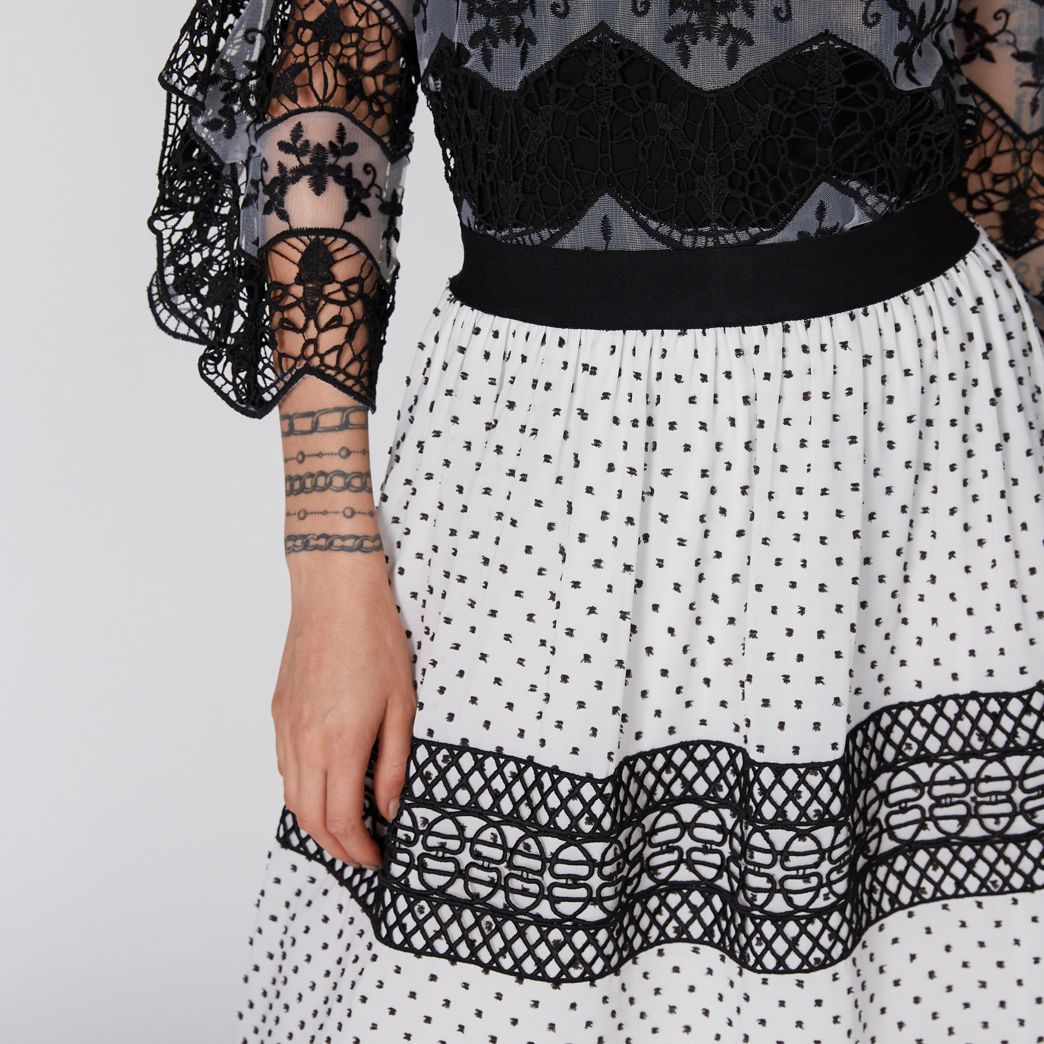 Elle Embroidered Midi Skirt with Elasticised Waistband-women-clothing-bottoms-skirts-image-2