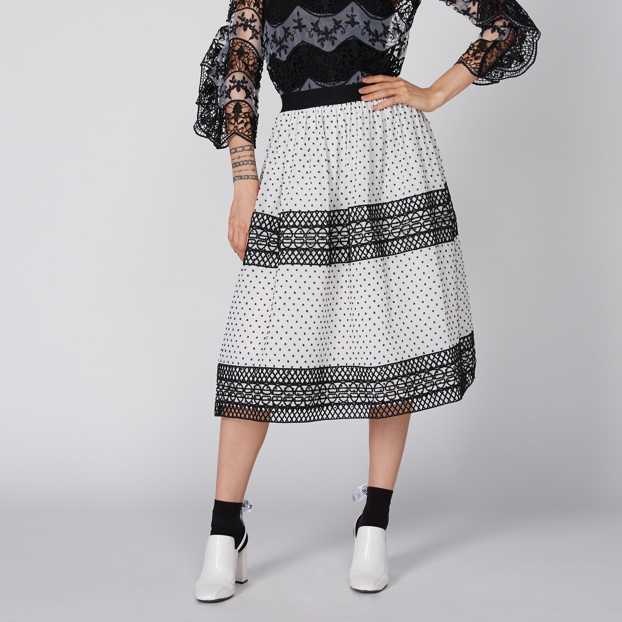 Elle Embroidered Midi Skirt with Elasticised Waistband-women-clothing-bottoms-skirts-image-3