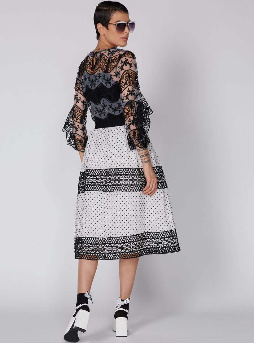 Elle Embroidered Midi Skirt with Elasticised Waistband-women-clothing-bottoms-skirts-image-5
