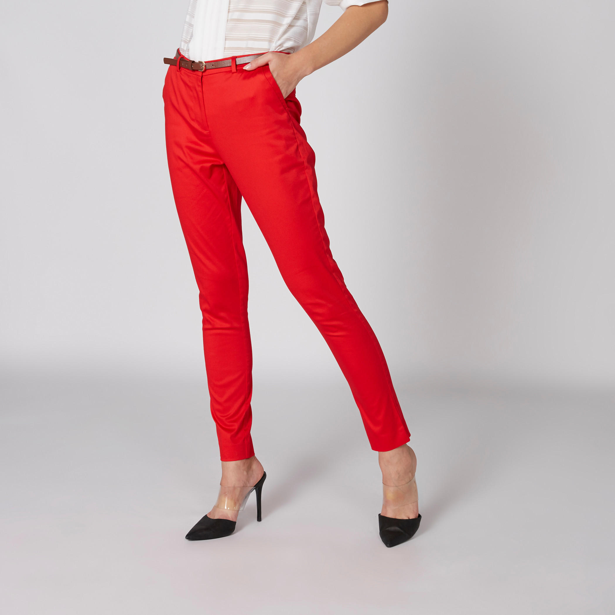 بنطال طويل بجيوب من إيل-women-clothing-bottoms-trousers-image-3