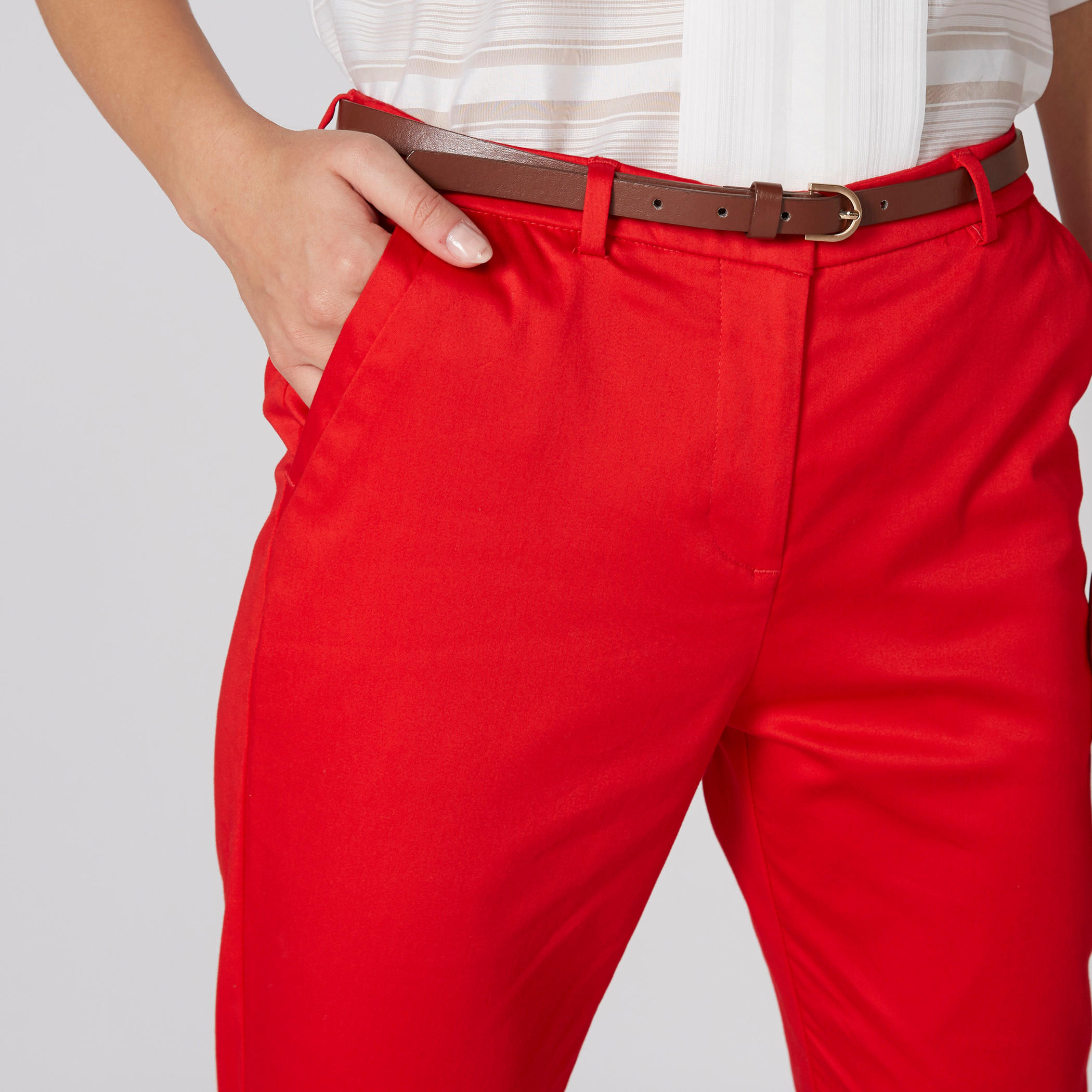 بنطال طويل بجيوب من إيل-women-clothing-bottoms-trousers-image-4