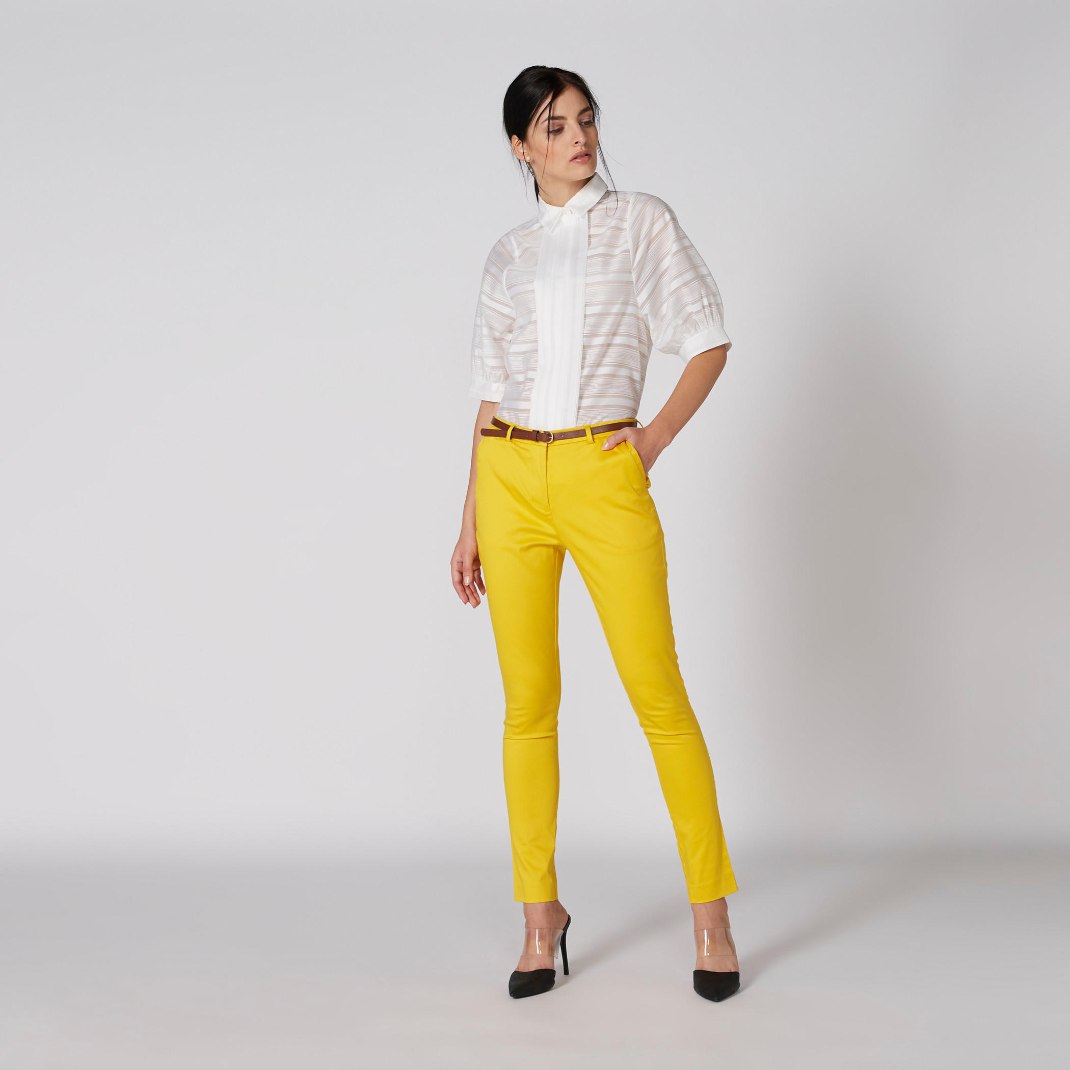 بنطال طويل بجيوب من إيل-women-clothing-bottoms-trousers-image-3