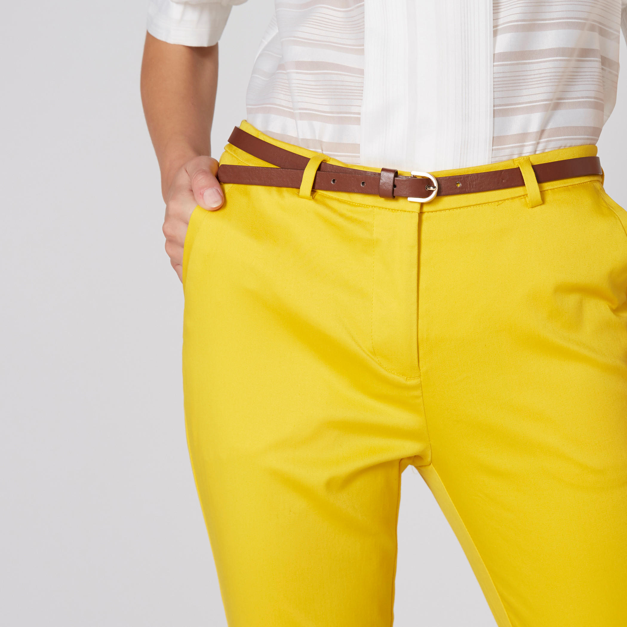 بنطال طويل بجيوب من إيل-women-clothing-bottoms-trousers-image-4
