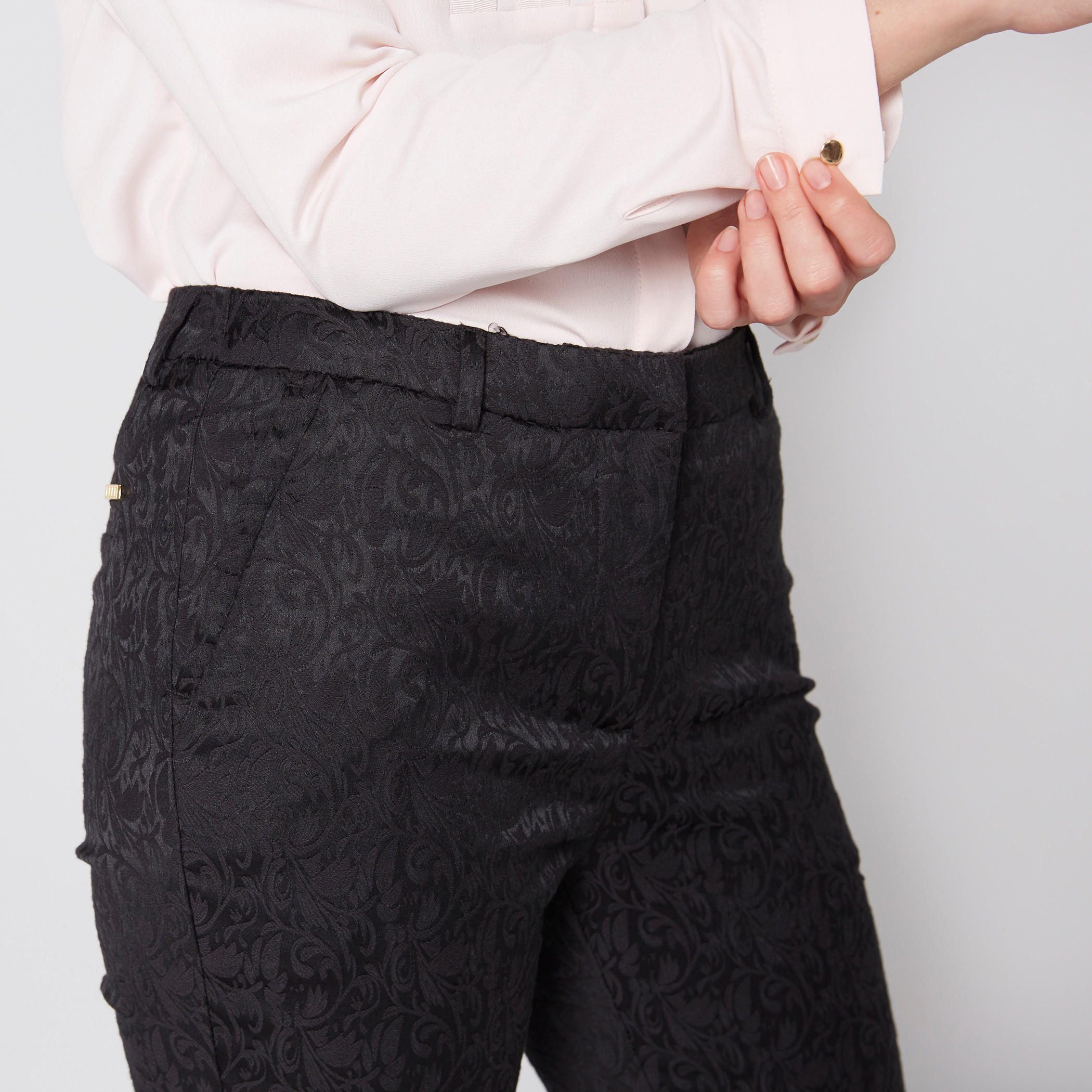 بنطال جاكارد طويل بجيوب-women-clothing-bottoms-trousers-image-2