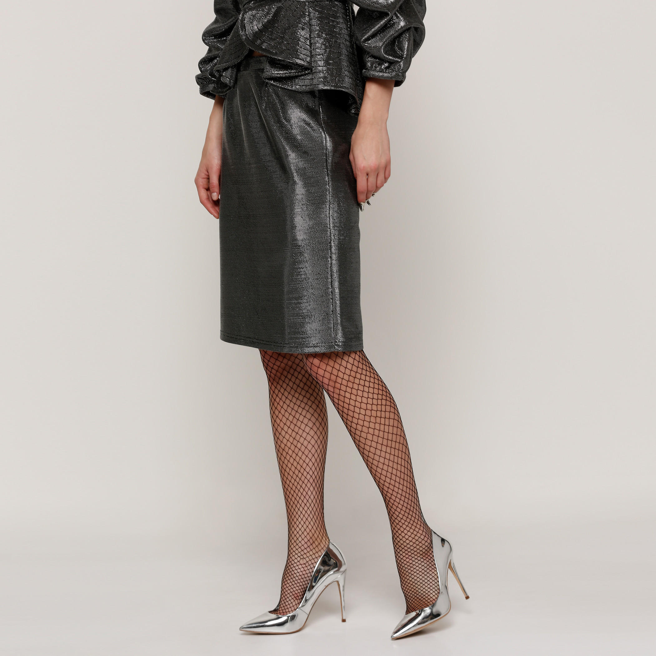 تنورة متوسطة الطول بسحّاب إغلاق من إيل-women-clothing-bottoms-skirts-image-3