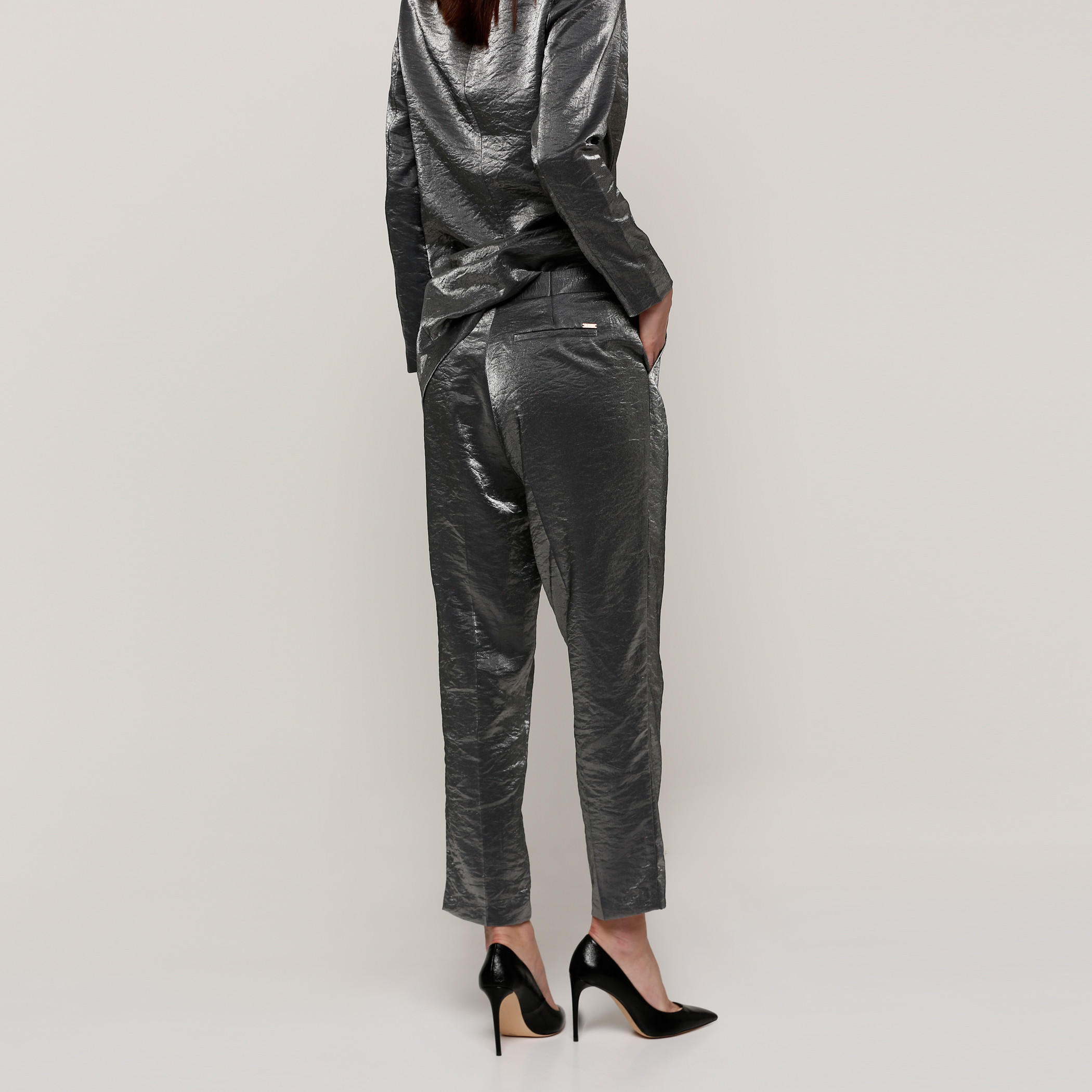 بنطال طويل بتفاصيل جيوب من إيل-women-clothing-bottoms-trousers-image-2
