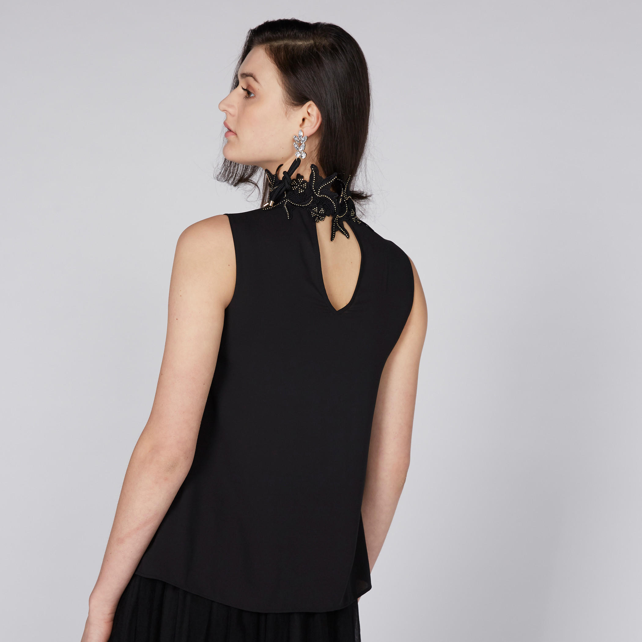 Elle Embellished Lace Detail Sleeveless Top-women-clothing-shirtsandblouses-blouses-image-3