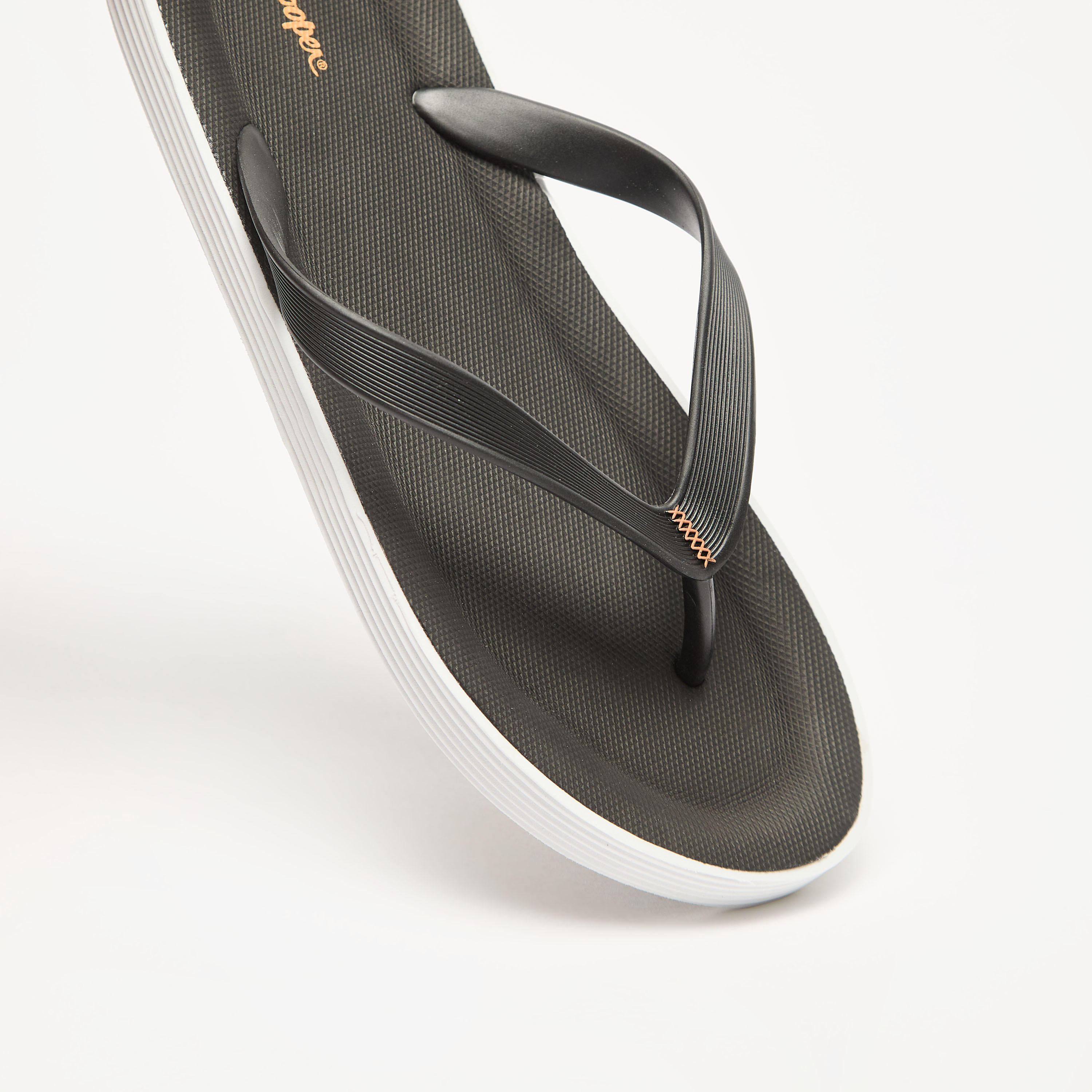 Lee Cooper Men's Solid Flip Flops-men-shoes-flipflopsandslides-image-4