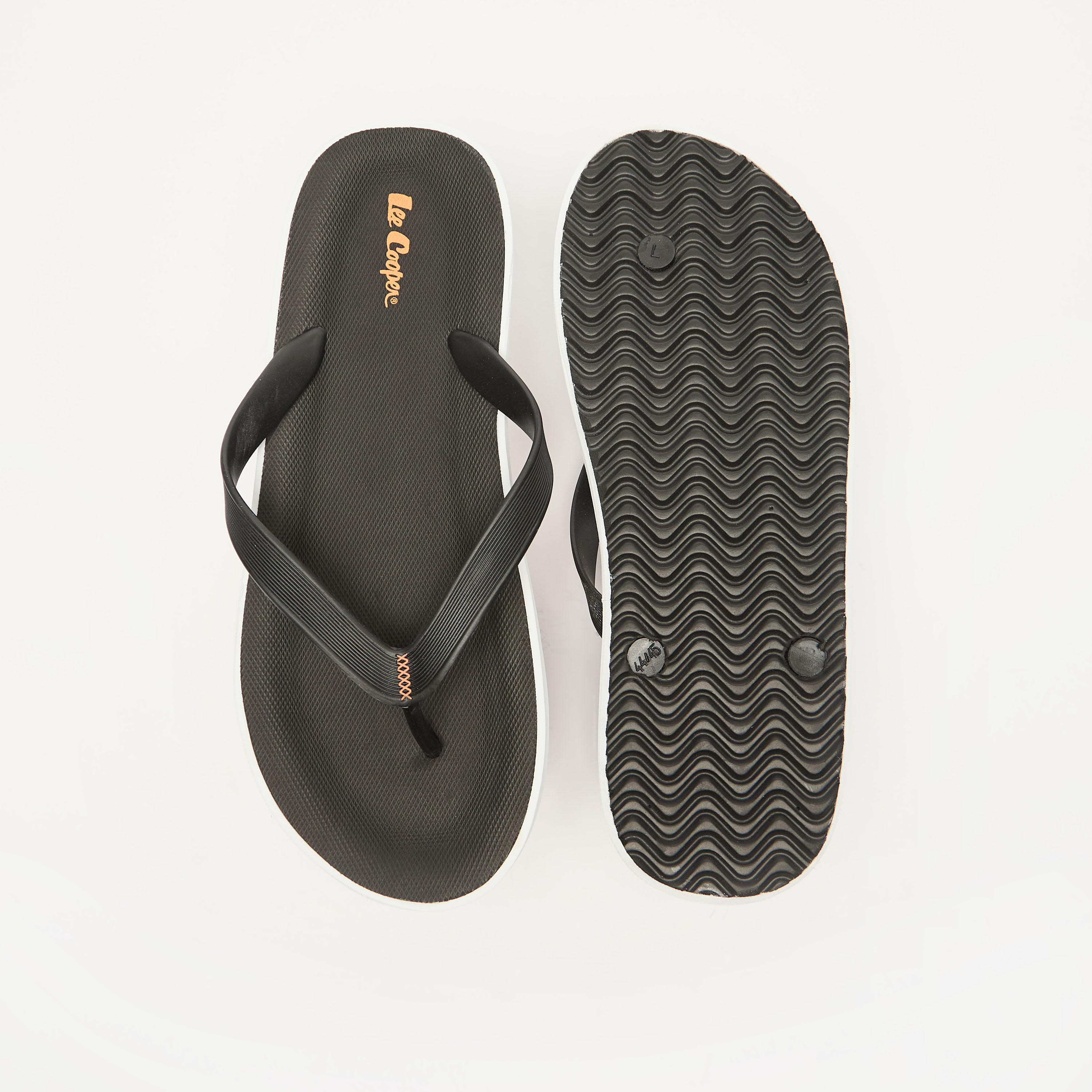 Lee Cooper Men's Solid Flip Flops-men-shoes-flipflopsandslides-image-5