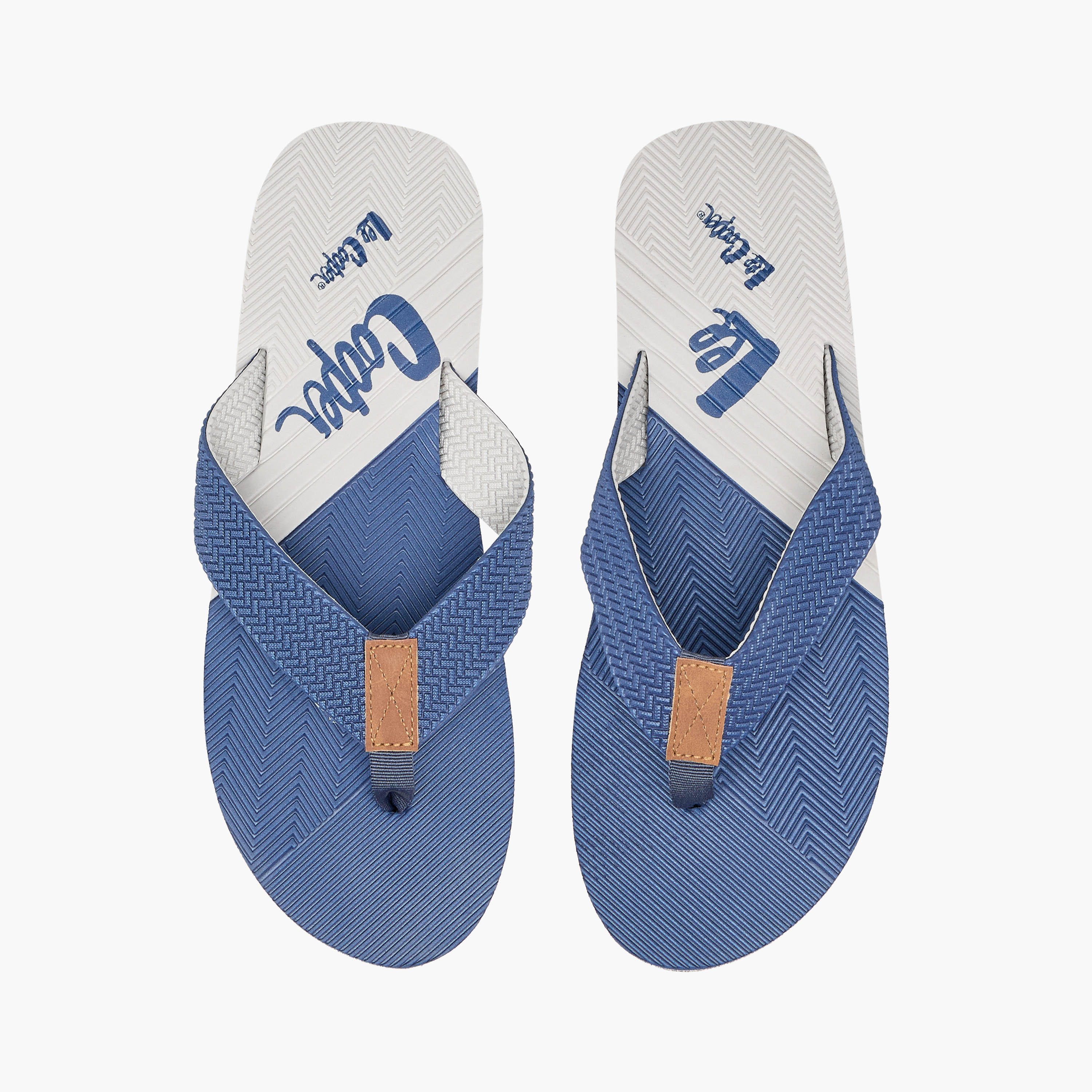 Lee Cooper Men Colourblock Flip Flops-men-shoes-flipflopsandslides-image-1
