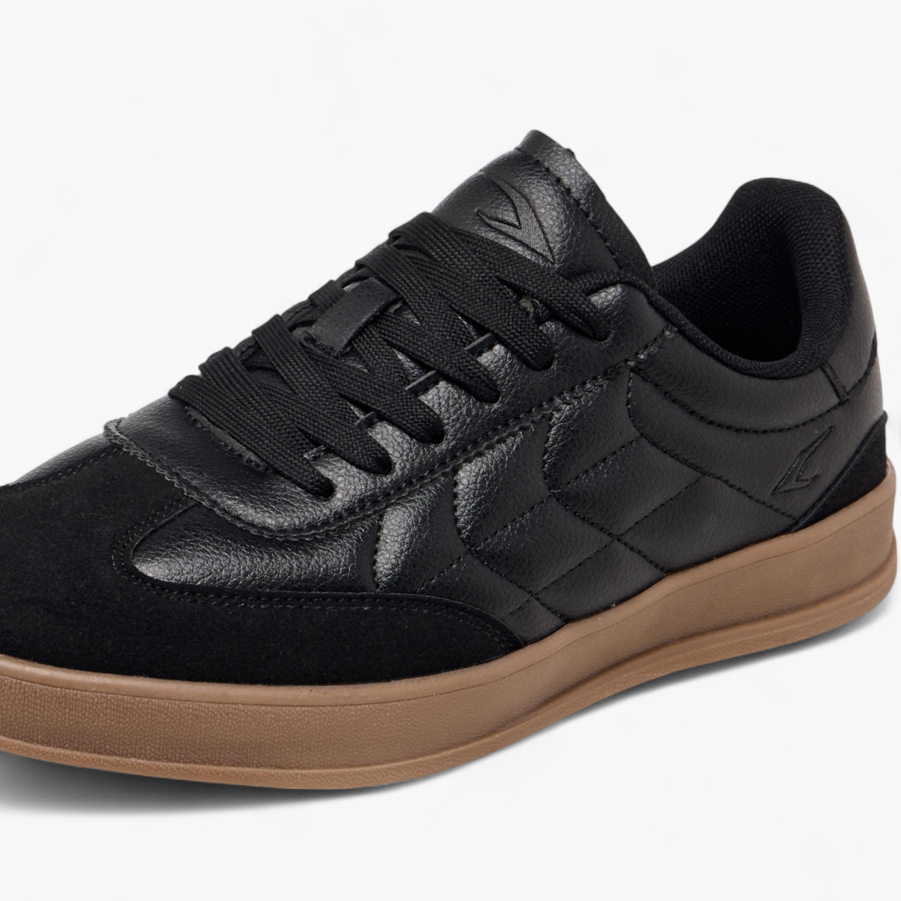 Dash Panelled Sneakers with Lace-Up Closure-women-shoes-sneakers-image-5