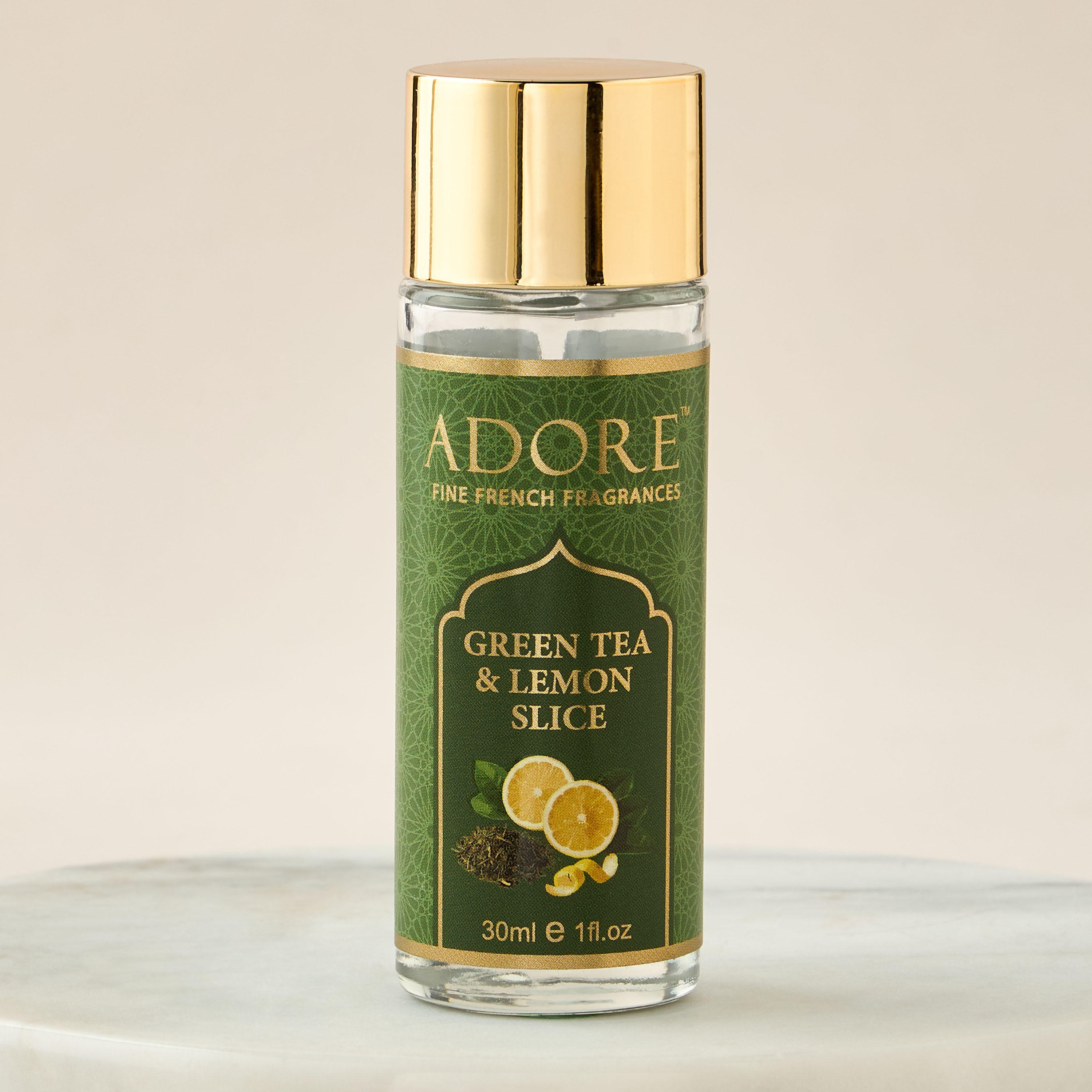 Adore Green Tea & Lemon Slice Home Fragrance Oil - 30 ml-household-homefragrance-fragranceoilsandessence-image-2