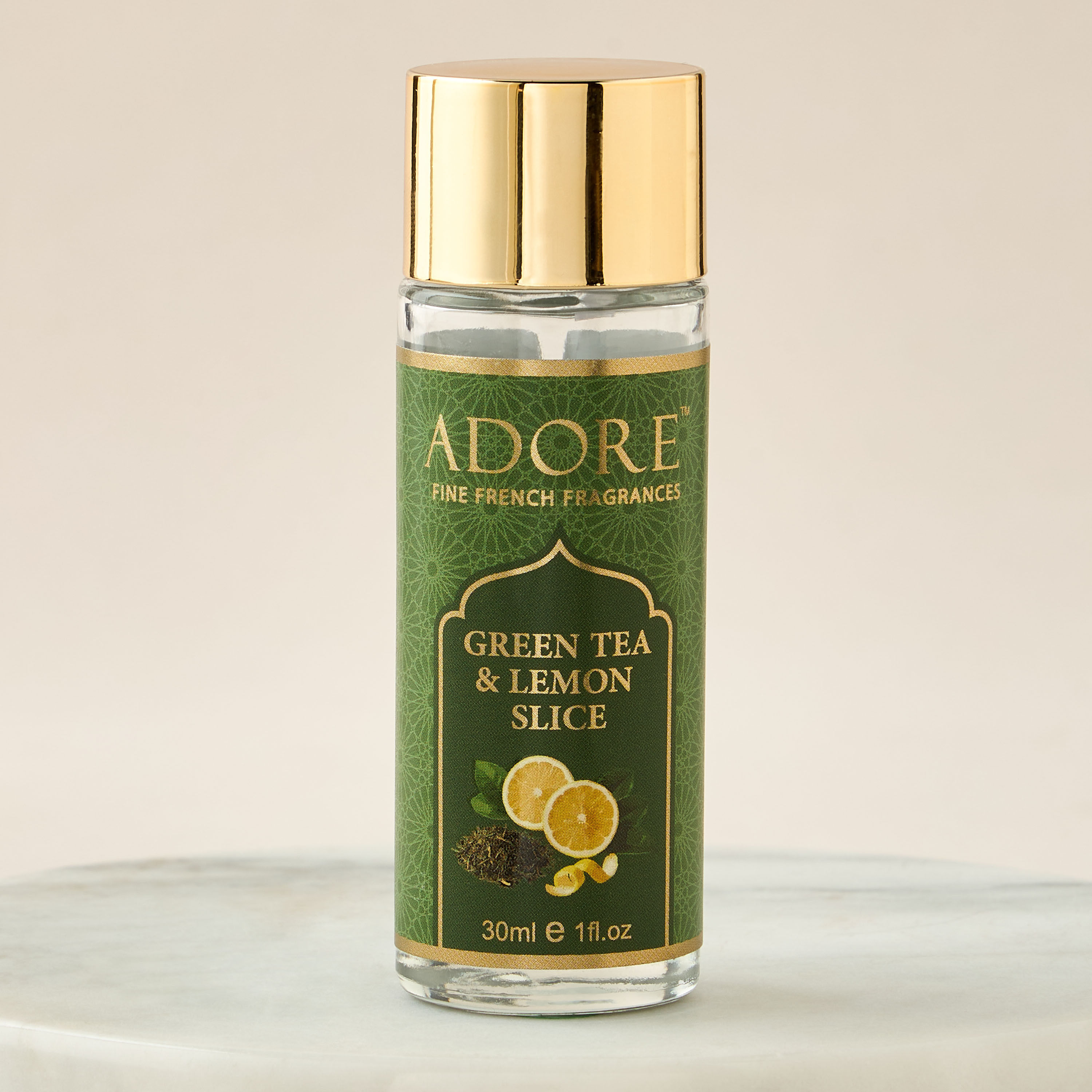 Adore Green Tea & Lemon Slice Home Fragrance Oil - 30 ml-household-homefragrance-fragranceoilsandessence-image-2