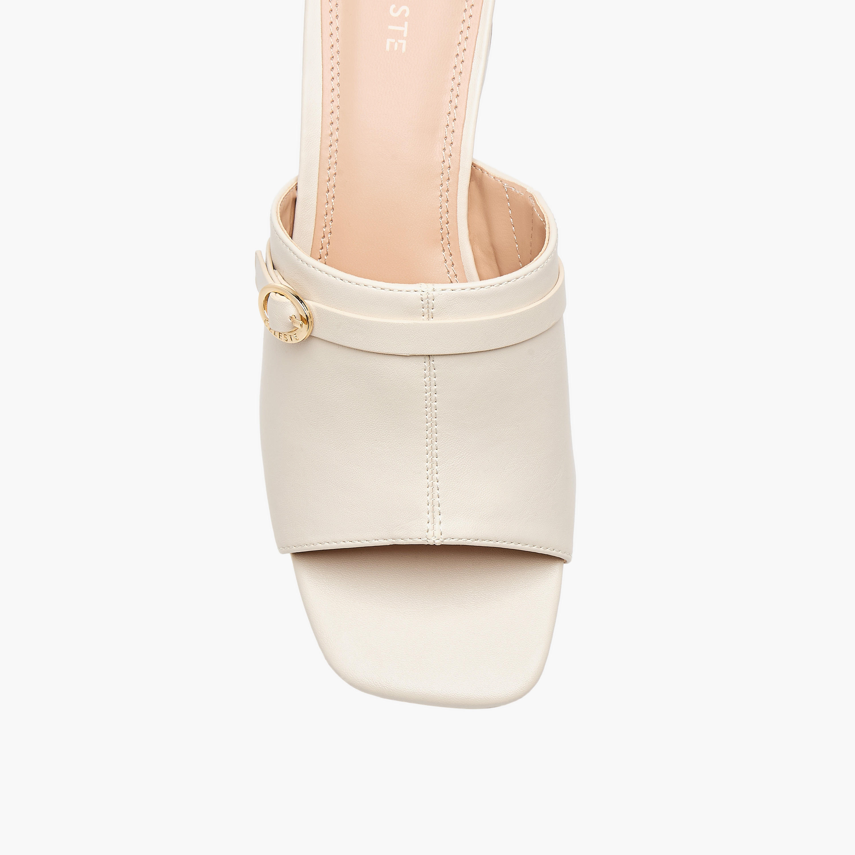 Celeste Women's Buckle Accent Slip-On Sandals with Block Heels-women-shoes-sandals-heeled-image-4