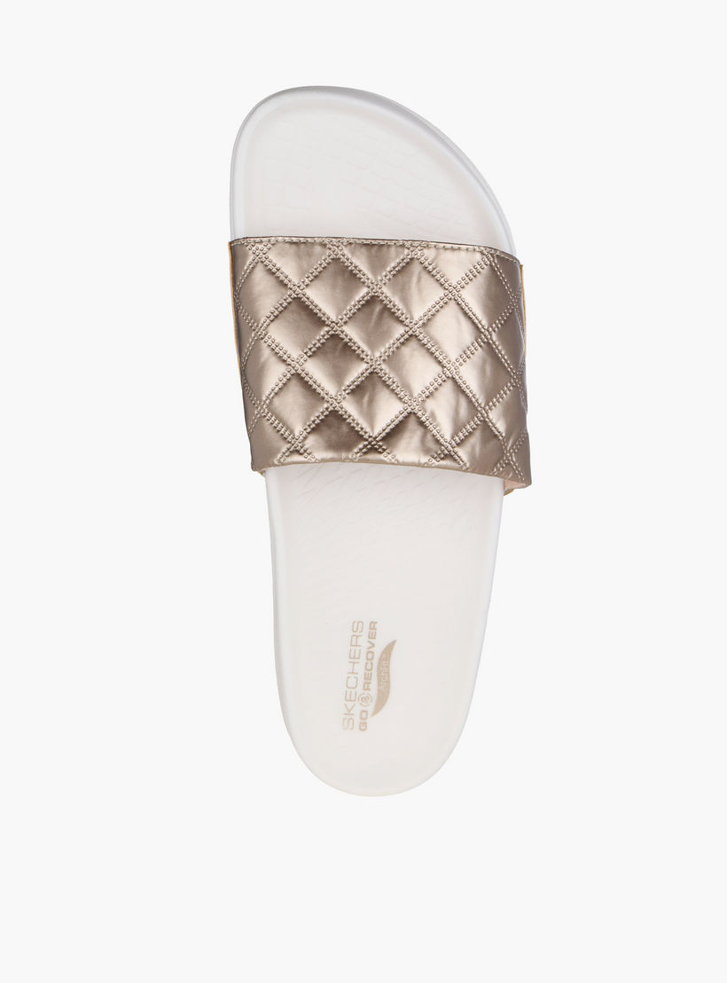 Skechers Women ARCH FIT HYPER Slide Slippers - 141711-GLD-women-shoes-flipflopsandslides-image-2