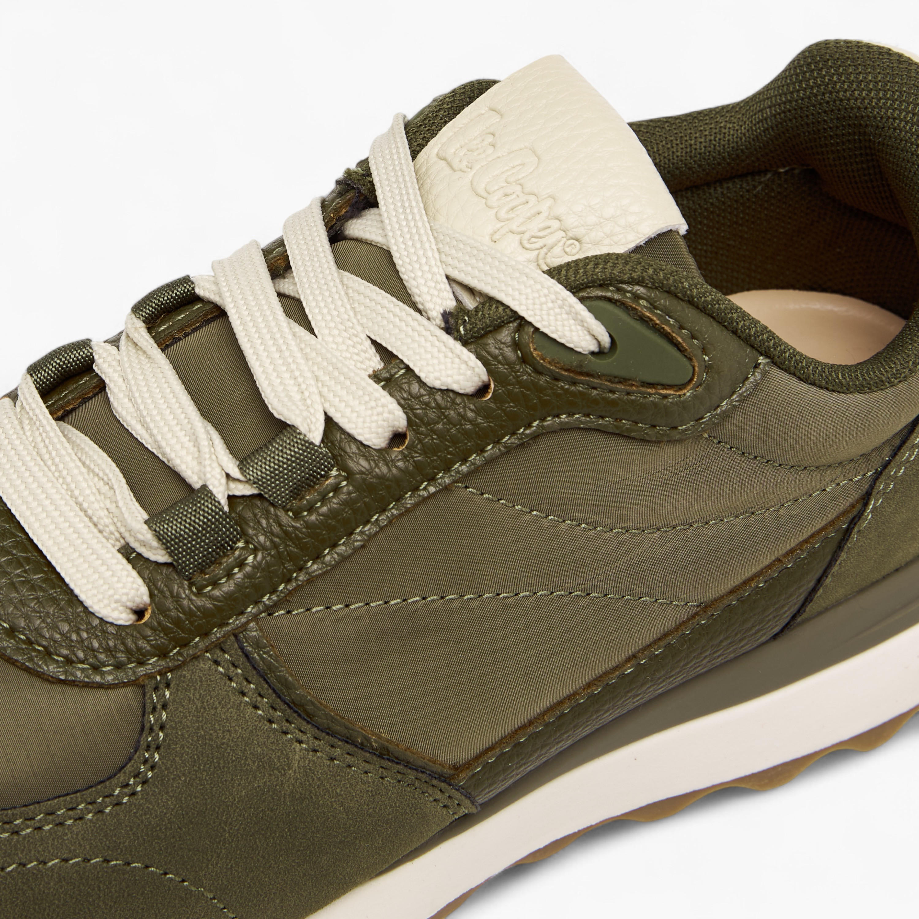 Lee Cooper Women's Panelled Lace-Up Sneakers-women-shoes-sneakers-image-4