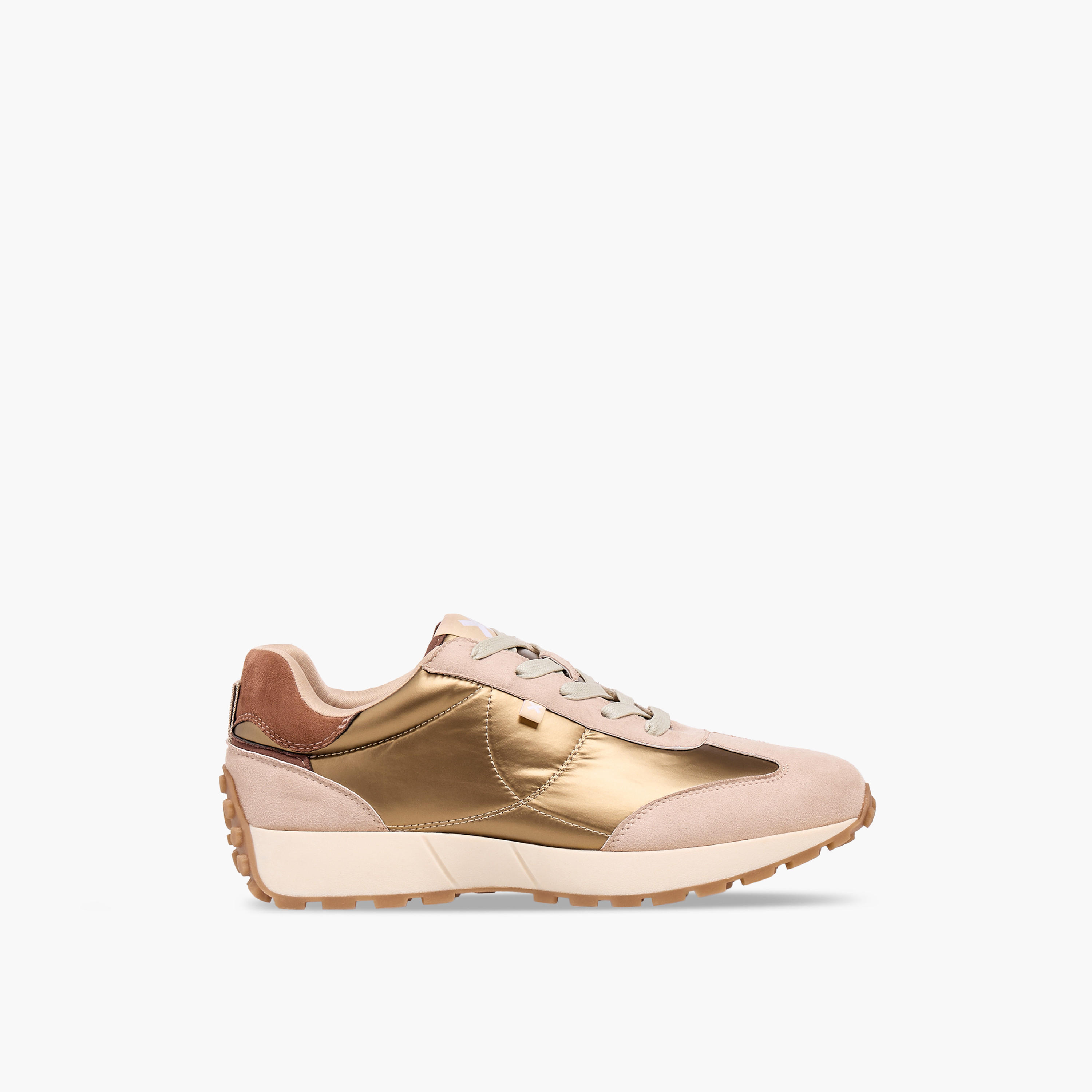 حذاء سنيكرز نسائي برقبة كاحل برباط وتصميم معدني من إكس تي آي-women-shoes-sneakers-image-3
