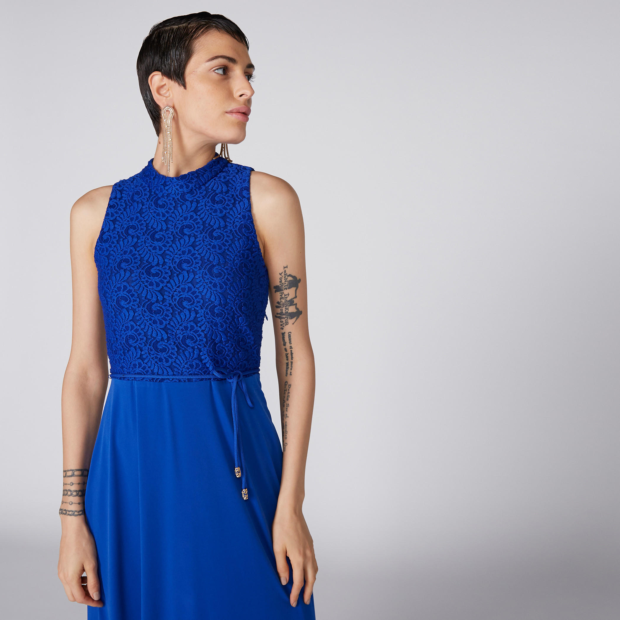 فستان طويل دون أكمام بمشبك إغلاق ناعم من إيل-women-clothing-dresses-image-1