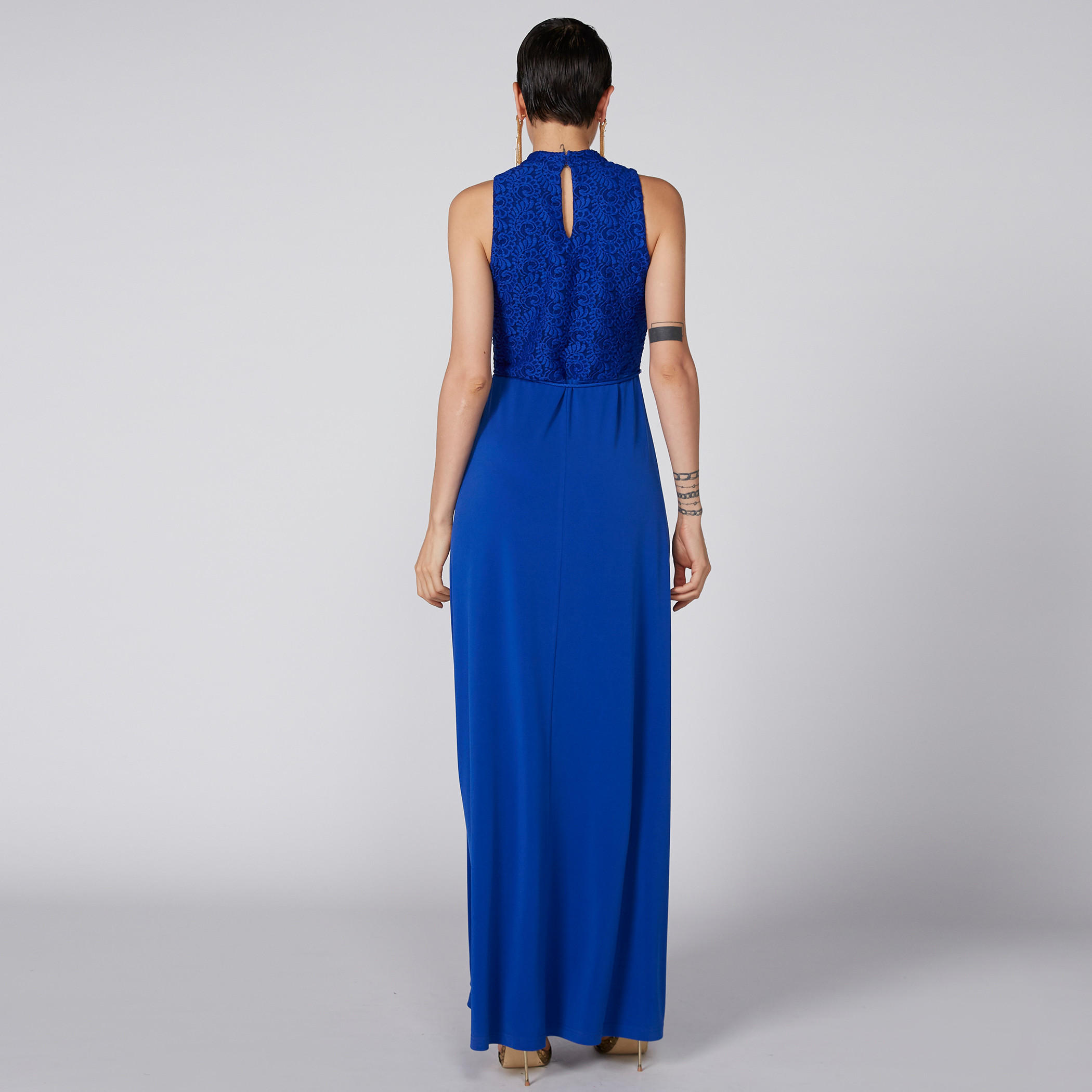 فستان طويل دون أكمام بمشبك إغلاق ناعم من إيل-women-clothing-dresses-image-3