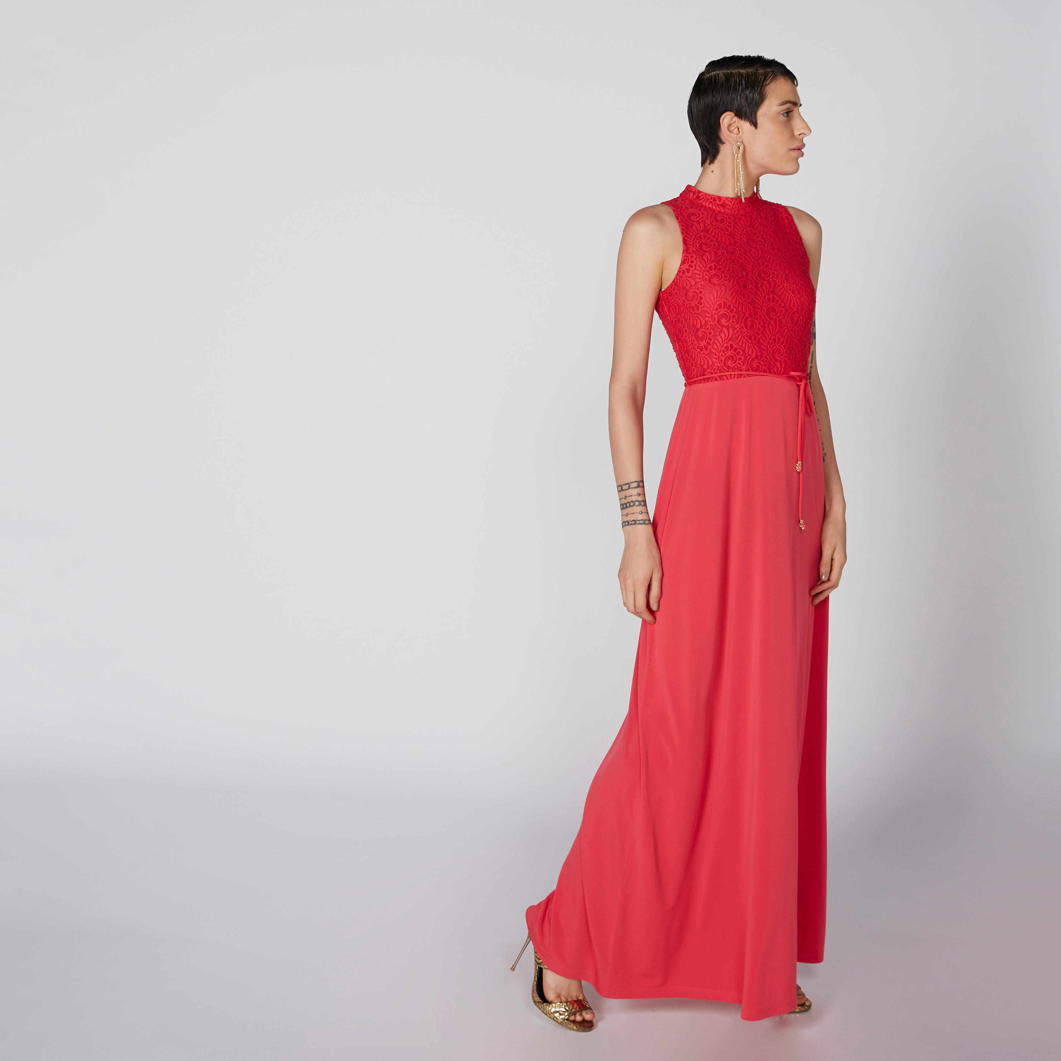 فستان طويل دون أكمام بمشبك إغلاق ناعم من إيل-women-clothing-dresses-image-1