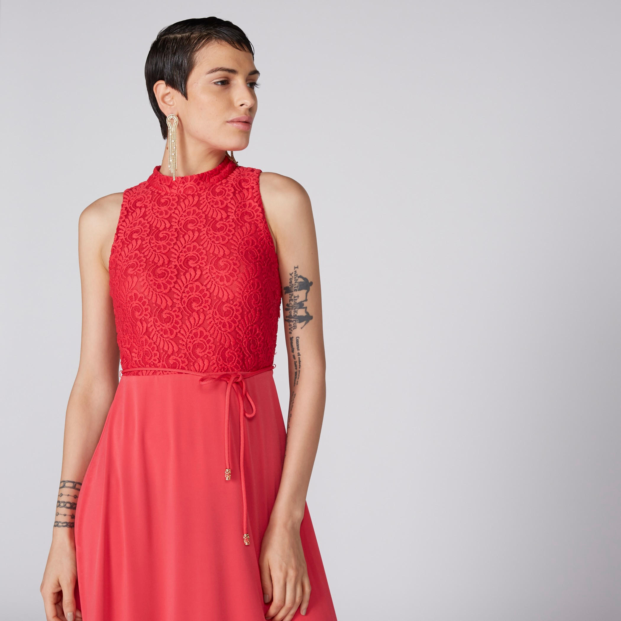 فستان طويل دون أكمام بمشبك إغلاق ناعم من إيل-women-clothing-dresses-image-2