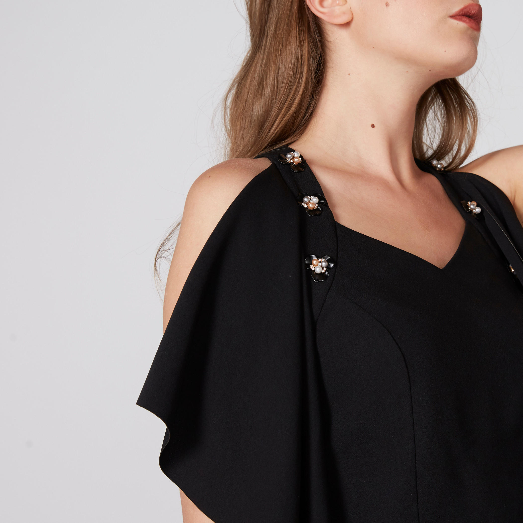 Elle Embellished Top with V-Neck and Cross Straps-women-clothing-shirtsandblouses-blouses-image-5