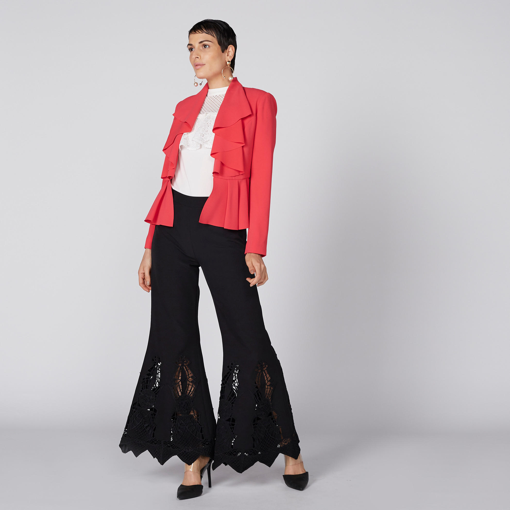 جاكيت بأكمام طويلة ومشبك إغلاق من إيل-women-winterwear-coatsandjackets-jackets-image-3