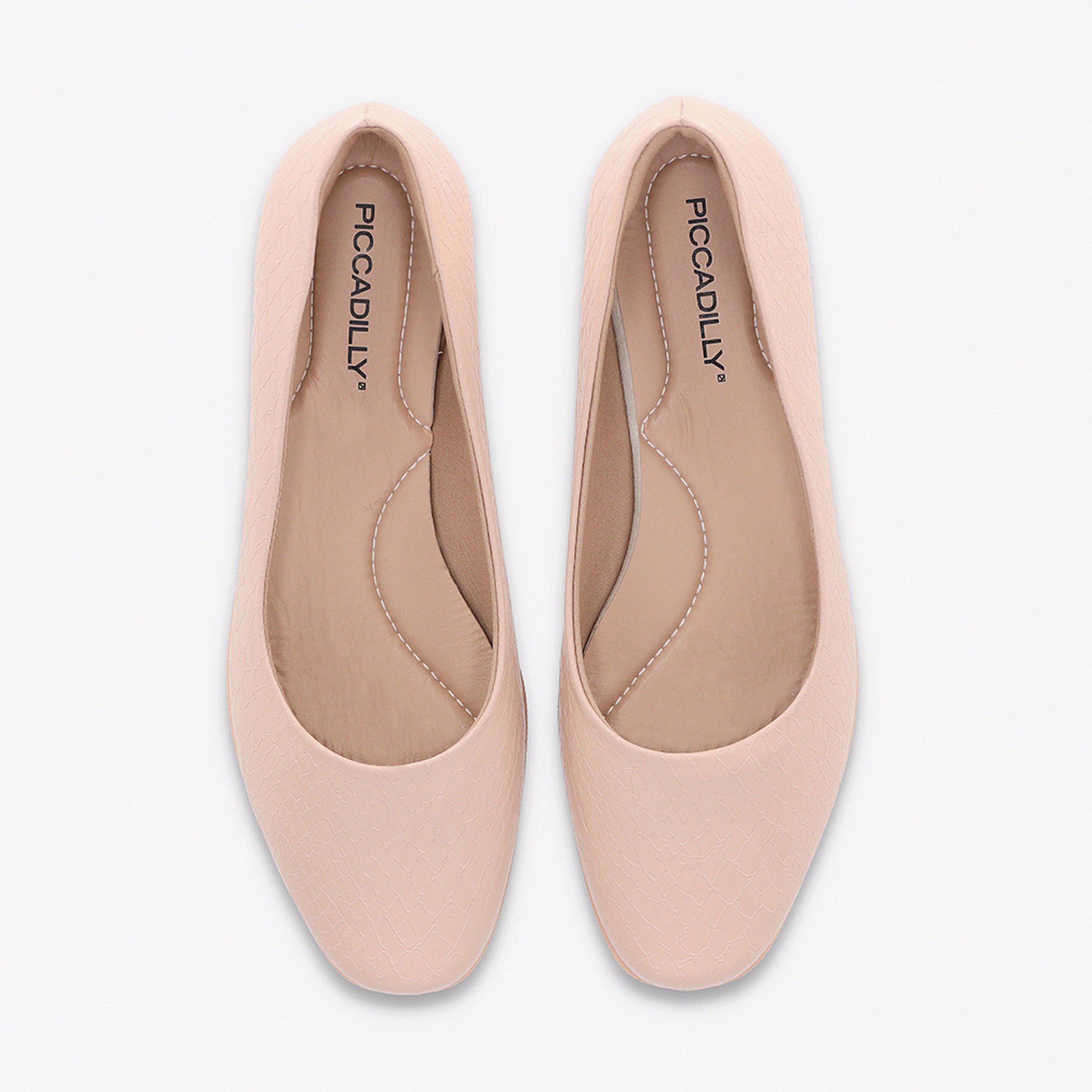 Piccadilly Round Toe Slip-On Shoes with Wedge Heels-women-shoes-ballerinas-image-3