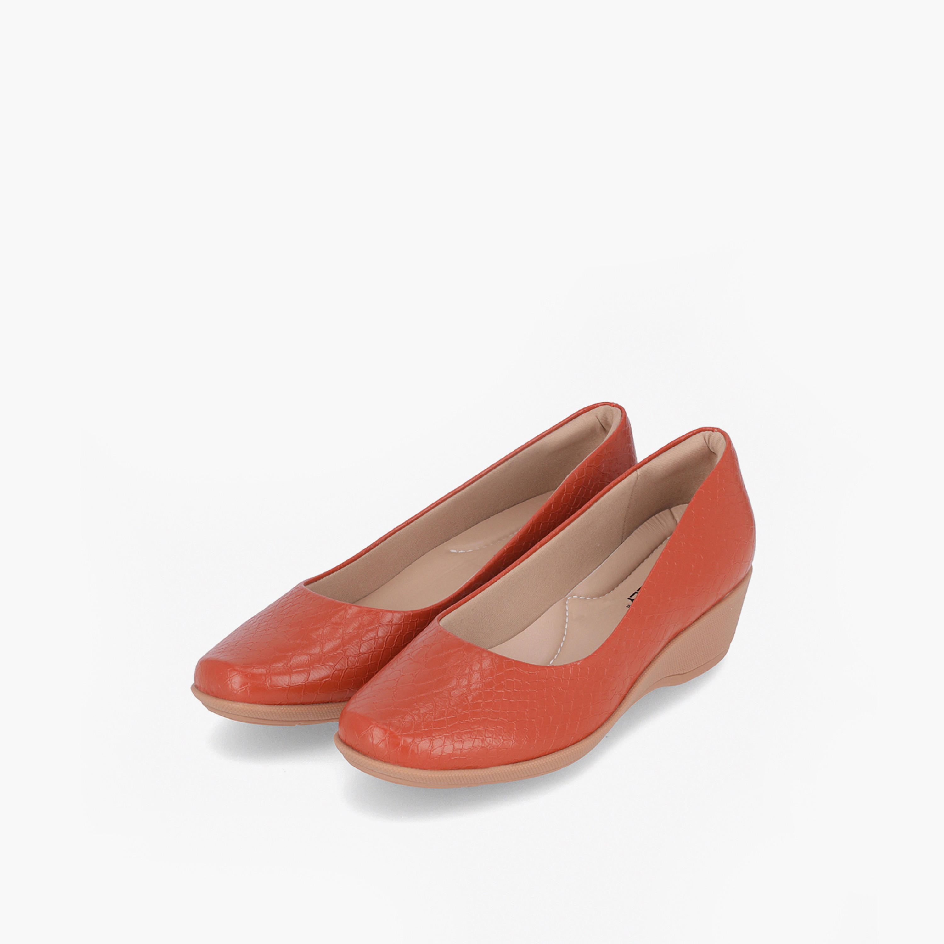 Piccadilly Round Toe Slip-On Shoes with Wedge Heels-women-shoes-ballerinas-image-1