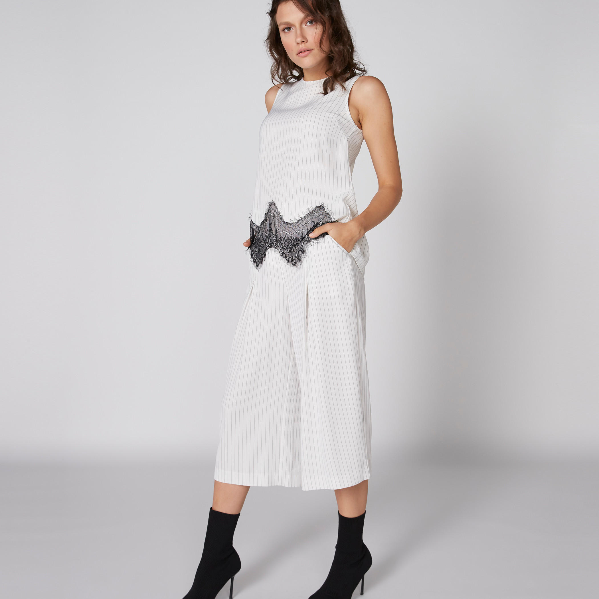 بنطال واسع الساقين بجيوب من إيل-women-clothing-bottoms-trousers-image-1
