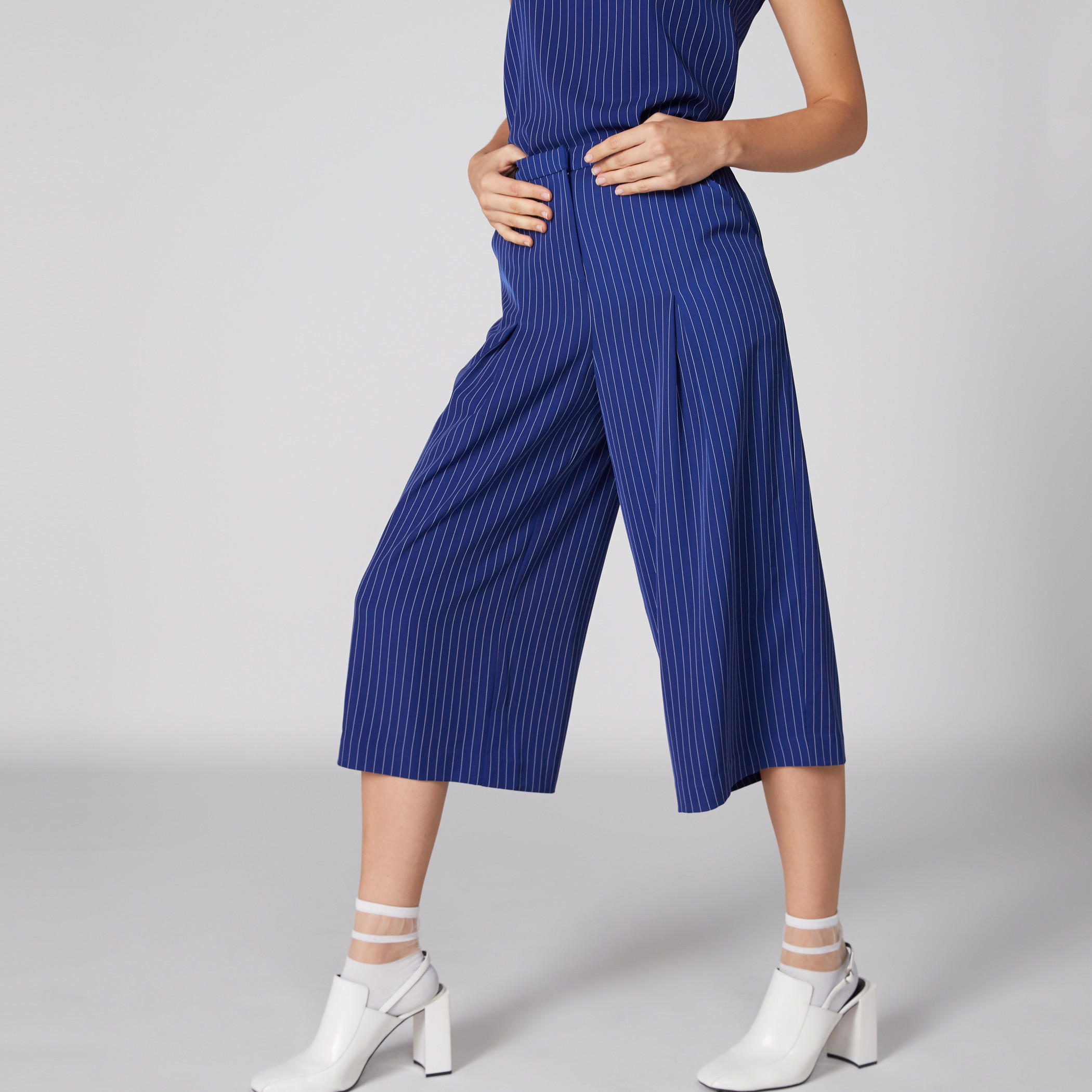 بنطال واسع الساقين بجيوب من إيل-women-clothing-bottoms-trousers-image-3