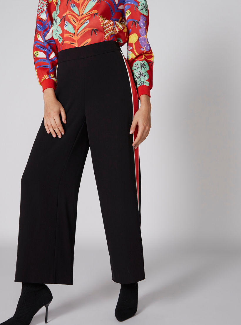 بنطال بالازو طويل بخصر مطاطي من إيل-women-clothing-bottoms-trousers-image-2
