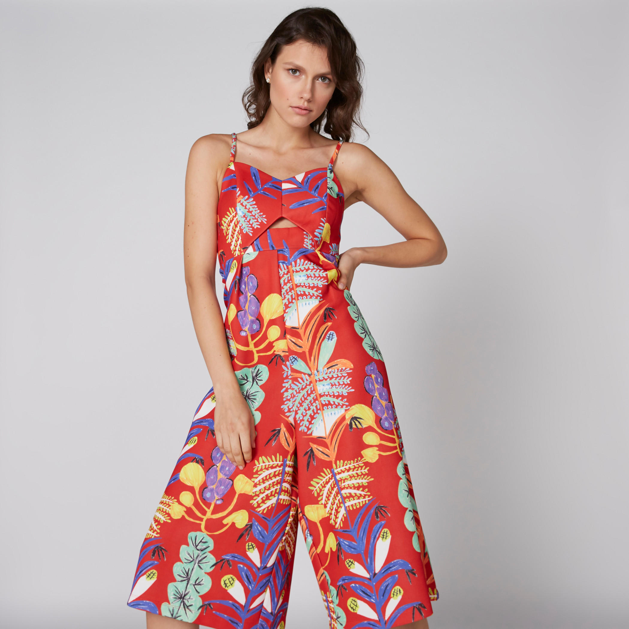 Elle Printed Sleeveless Jumpsuit with Spaghetti Straps-women-clothing-jumpsuits-image-4