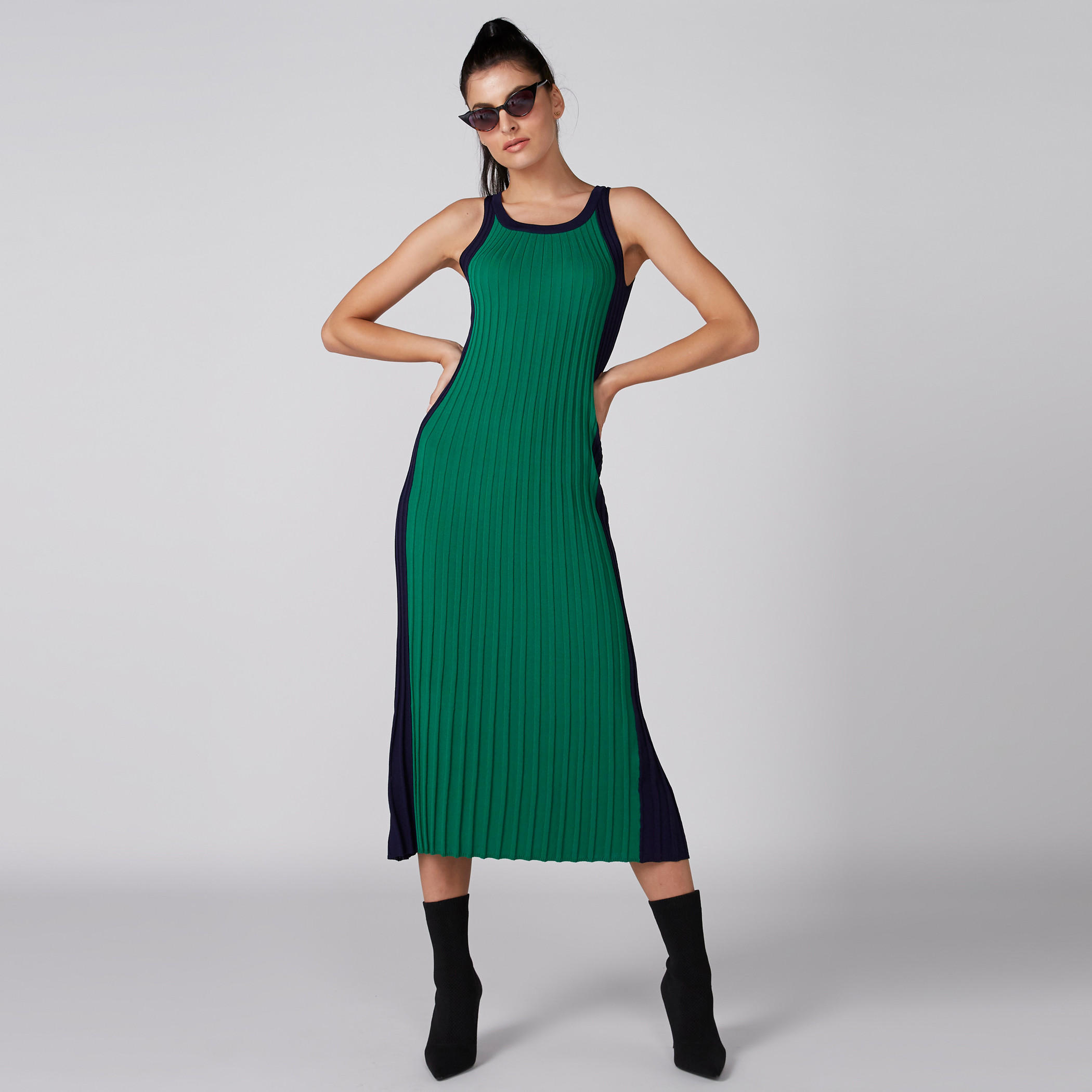 بنطال طويل بسحّاب إغلاق من إيل-women-clothing-dresses-image-3