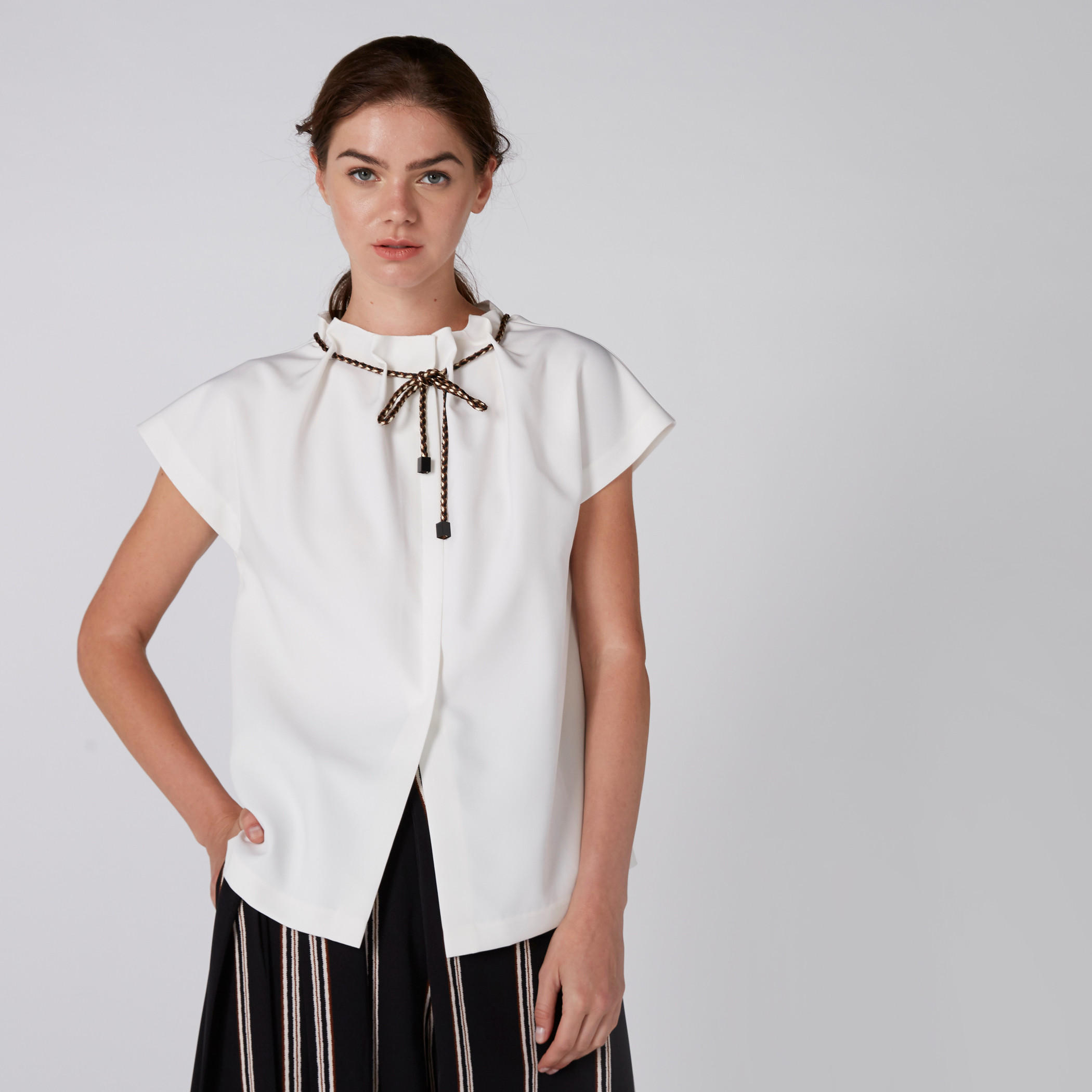 Elle Extended Sleeves Top with Drawstring-women-clothing-shirtsandblouses-blouses-image-1