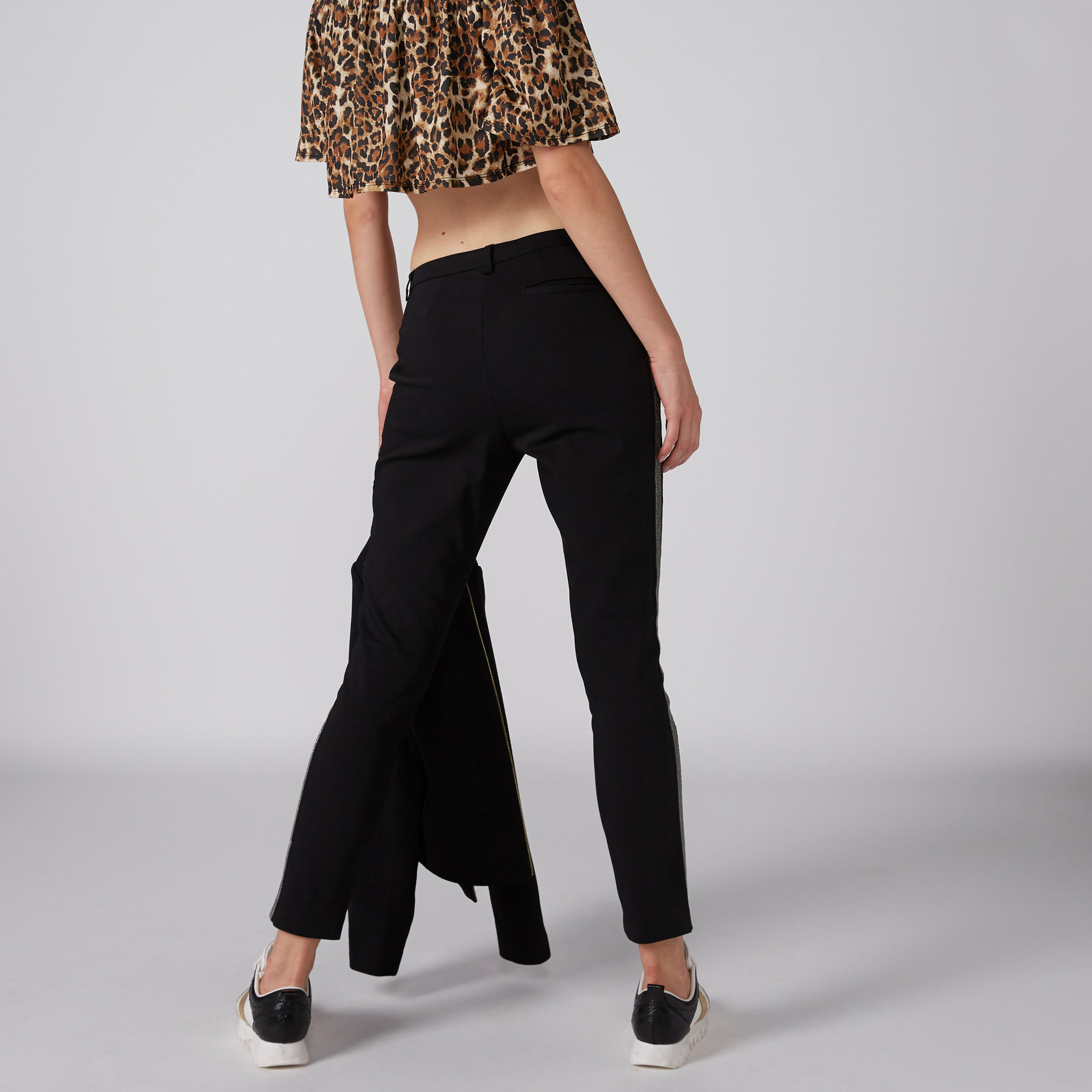 Elle Full Length Trousers with Belt Loop and Pocket Detail-women-clothing-bottoms-trousers-image-6