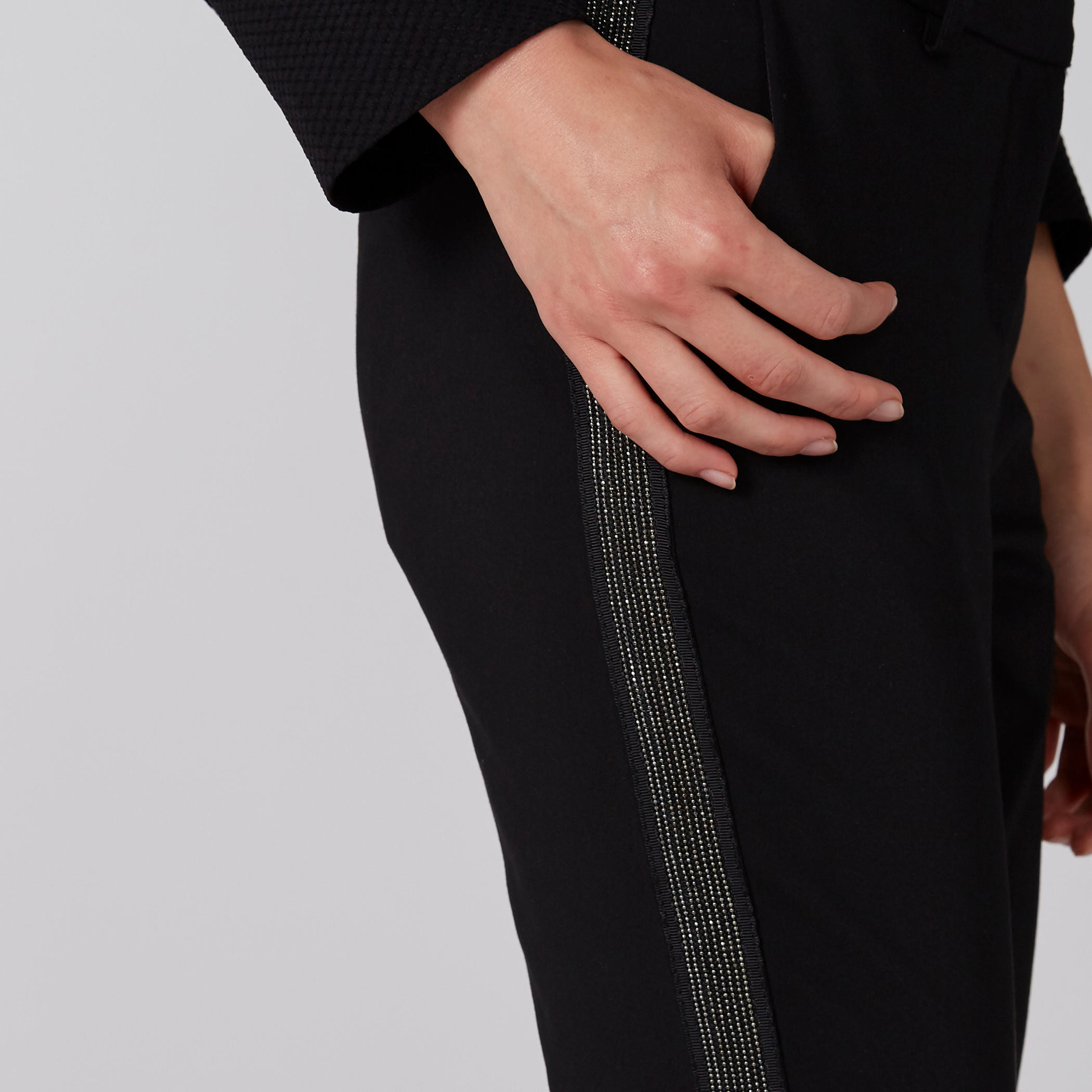 Elle Full Length Trousers with Belt Loop and Pocket Detail-women-clothing-bottoms-trousers-image-8