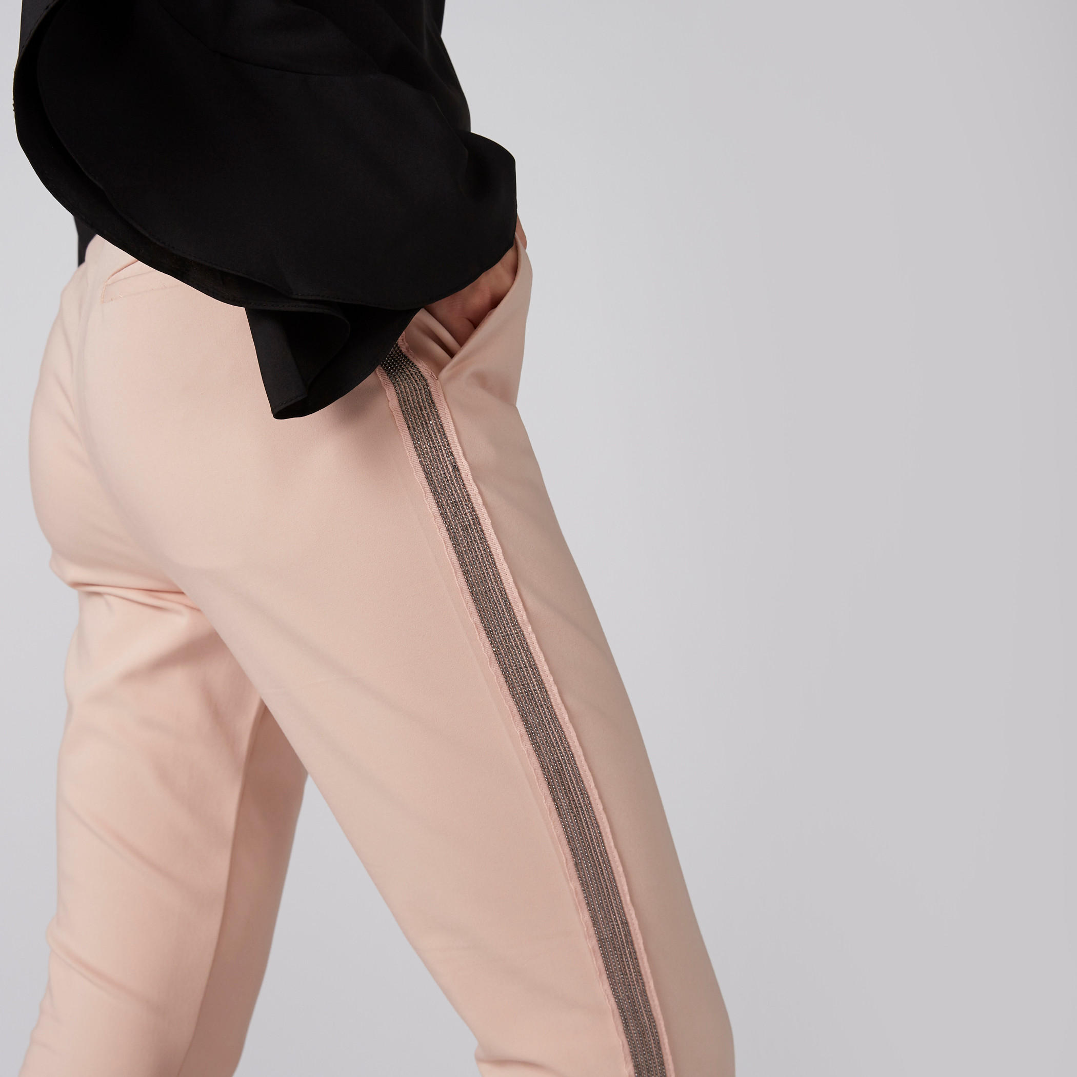 Elle Full Length Trousers with Belt Loop and Pocket Detail-women-clothing-bottoms-trousers-image-4