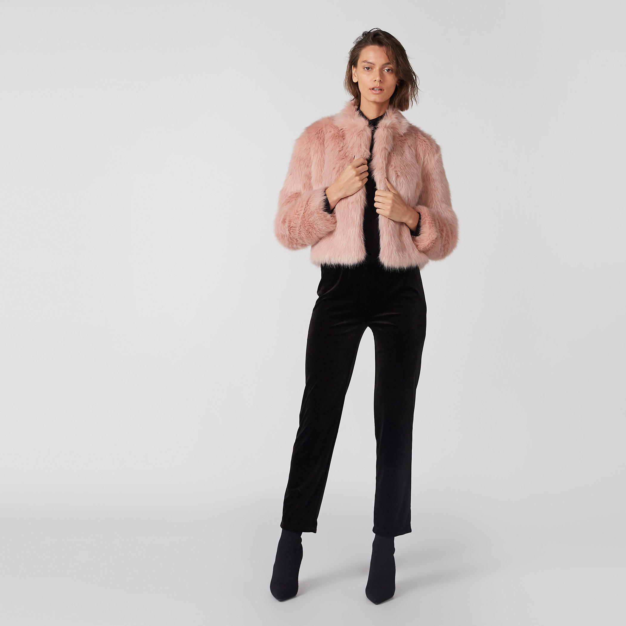 جاكيت قطيفة بأكمام طويلة من إيل-women-winterwear-coatsandjackets-jackets-image-3