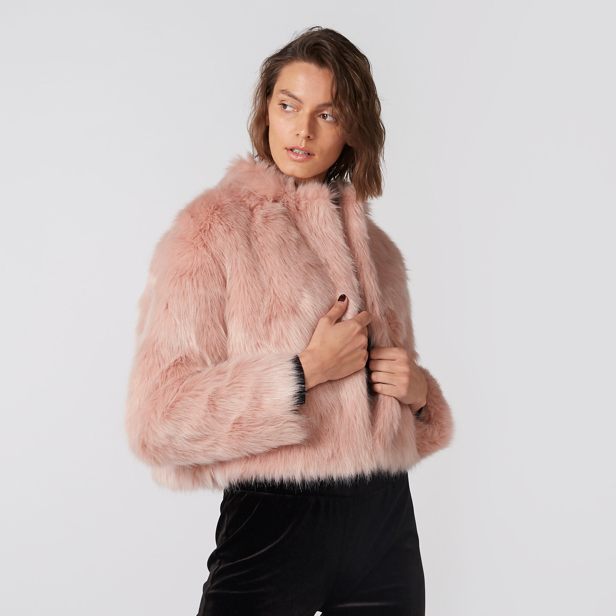 جاكيت قطيفة بأكمام طويلة من إيل-women-winterwear-coatsandjackets-jackets-image-5