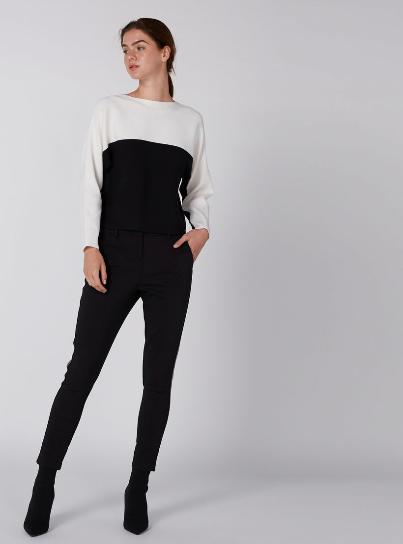 سويتر مضلّع بأكمام طويلة من إيل-women-clothing-cardigansandjumpers-jumpers-image-5