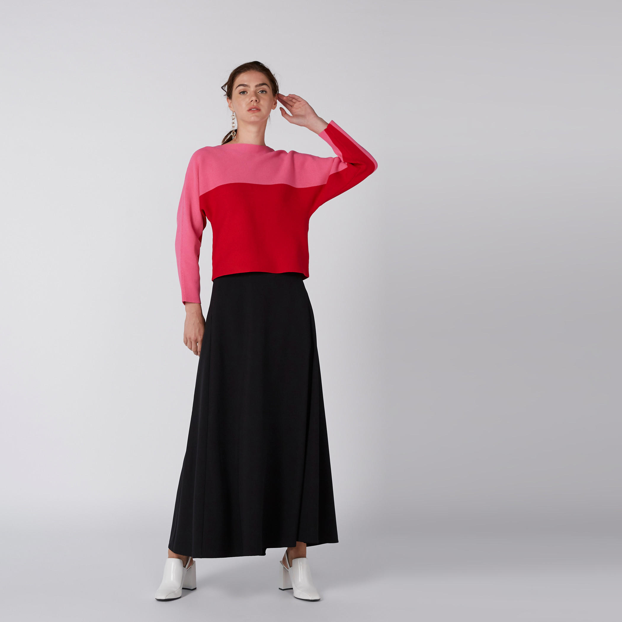 Elle Knitted Sweater with Long Sleeves-women-clothing-cardigansandjumpers-jumpers-image-4