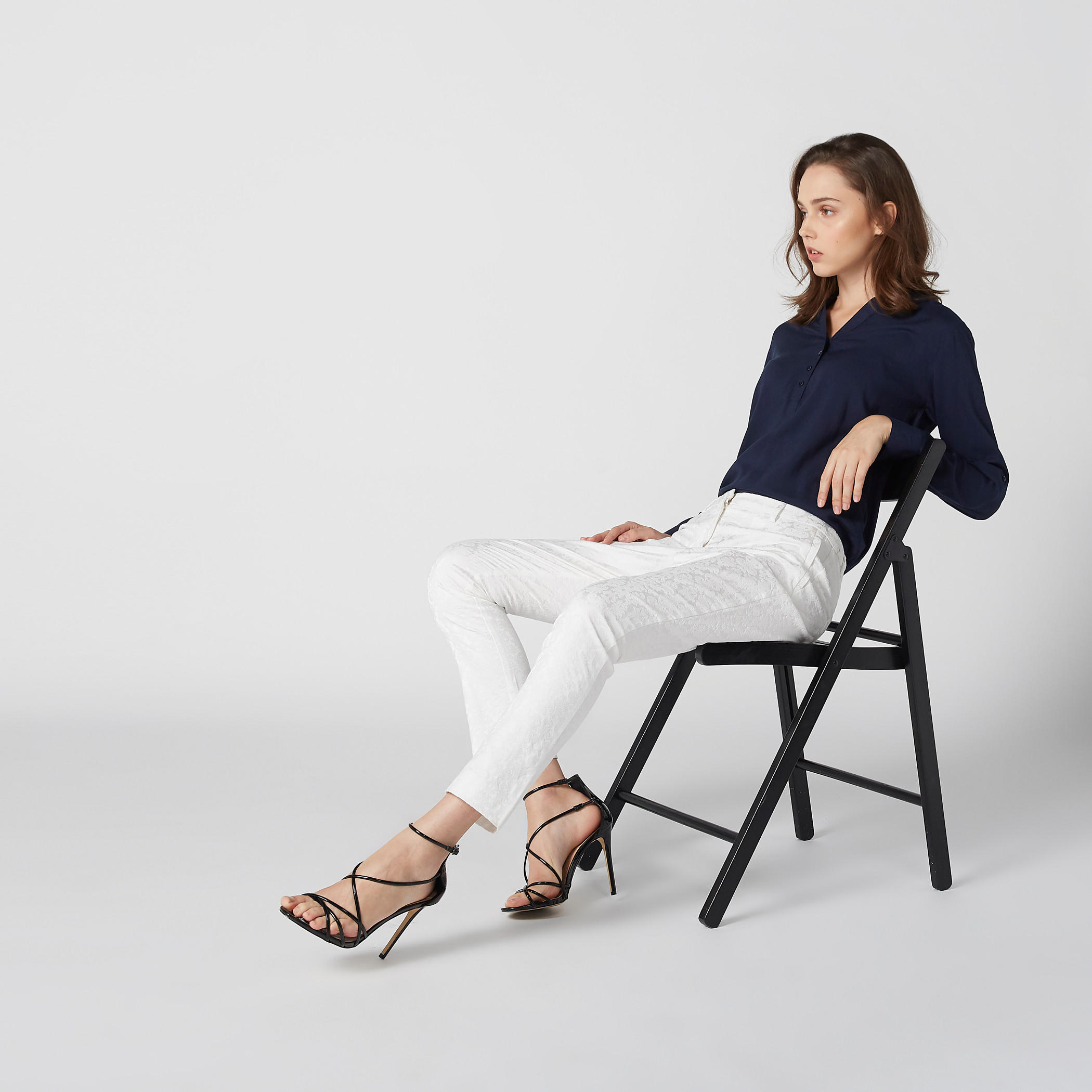 بنطال طويل بجيوب من إيل-women-clothing-bottoms-trousers-image-4