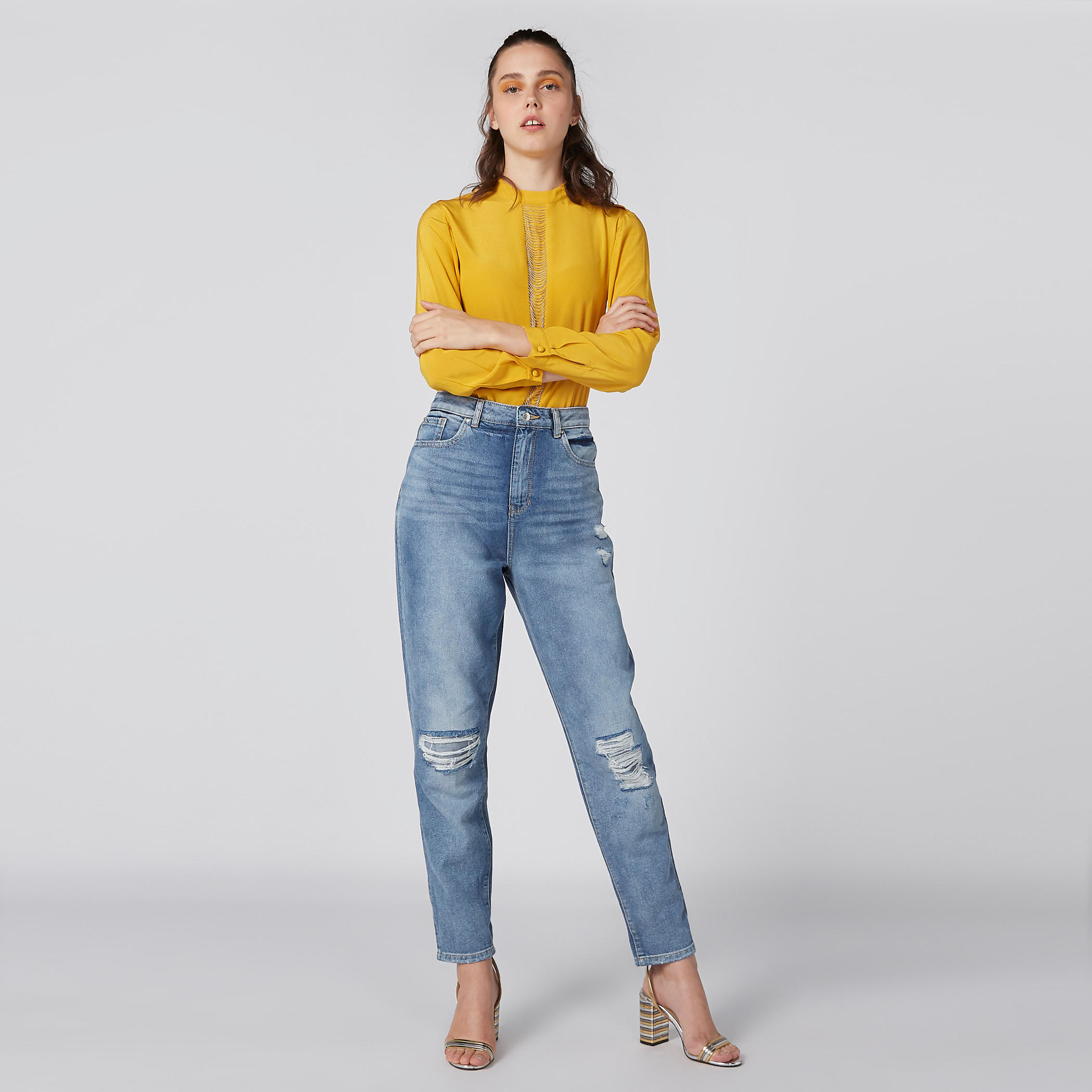 Elle Embellished Top with High Neck and Long Sleeves-women-clothing-shirtsandblouses-blouses-image-2