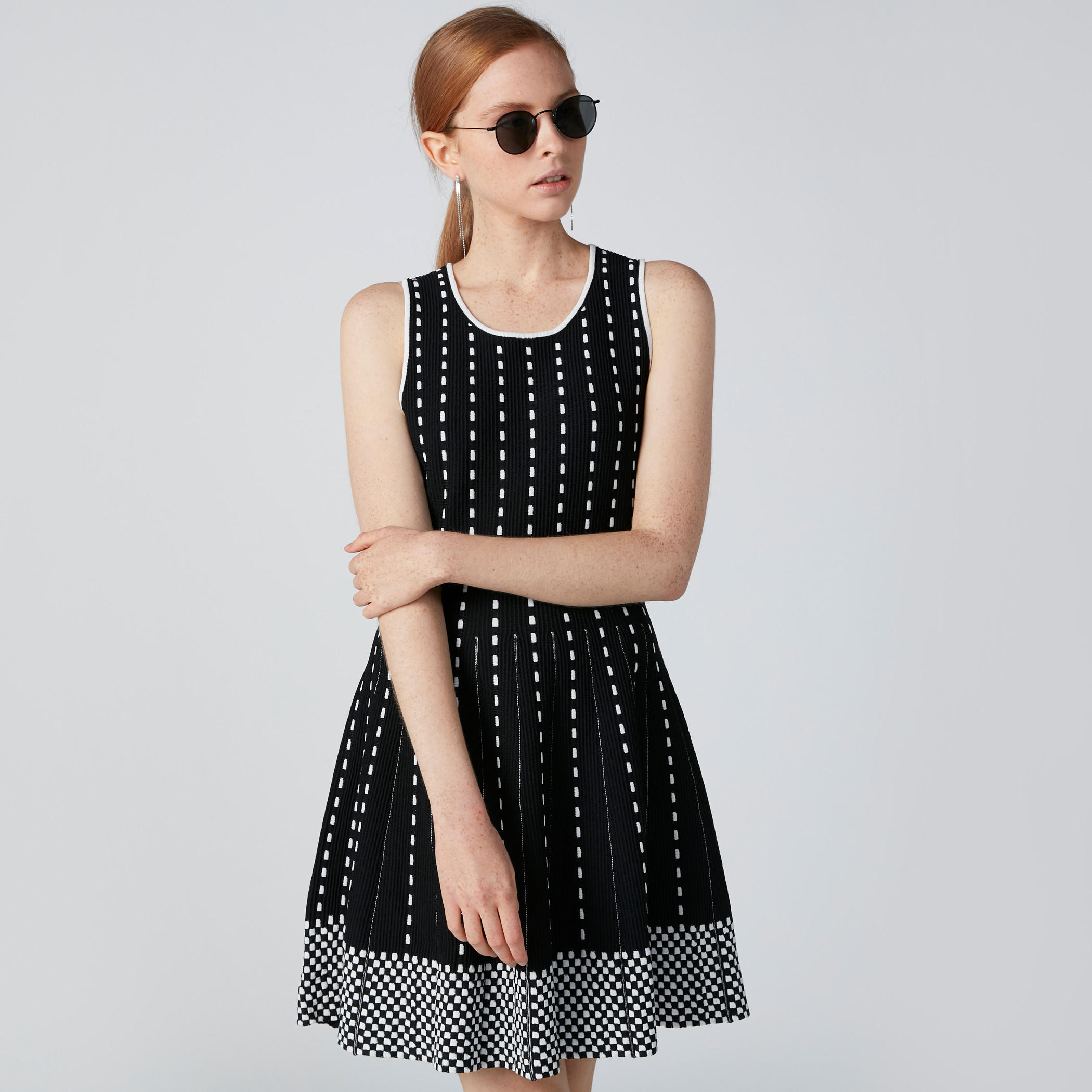 فستان واسع دون أكمام بياقة عميقة من إيل-women-clothing-dresses-image-2