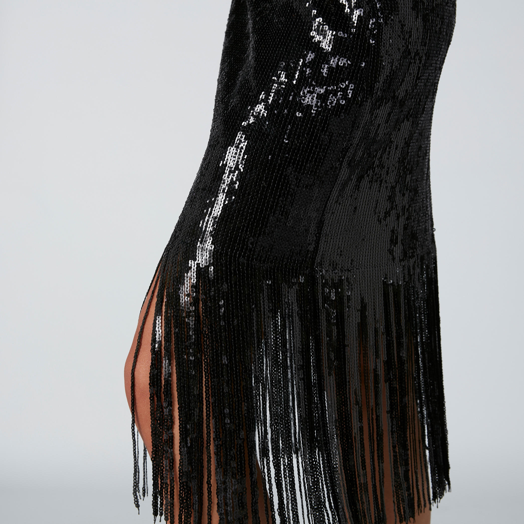 تنورة ضيّقة بشرّابات وتفاصيل ترتر من إيل-women-clothing-bottoms-skirts-image-5